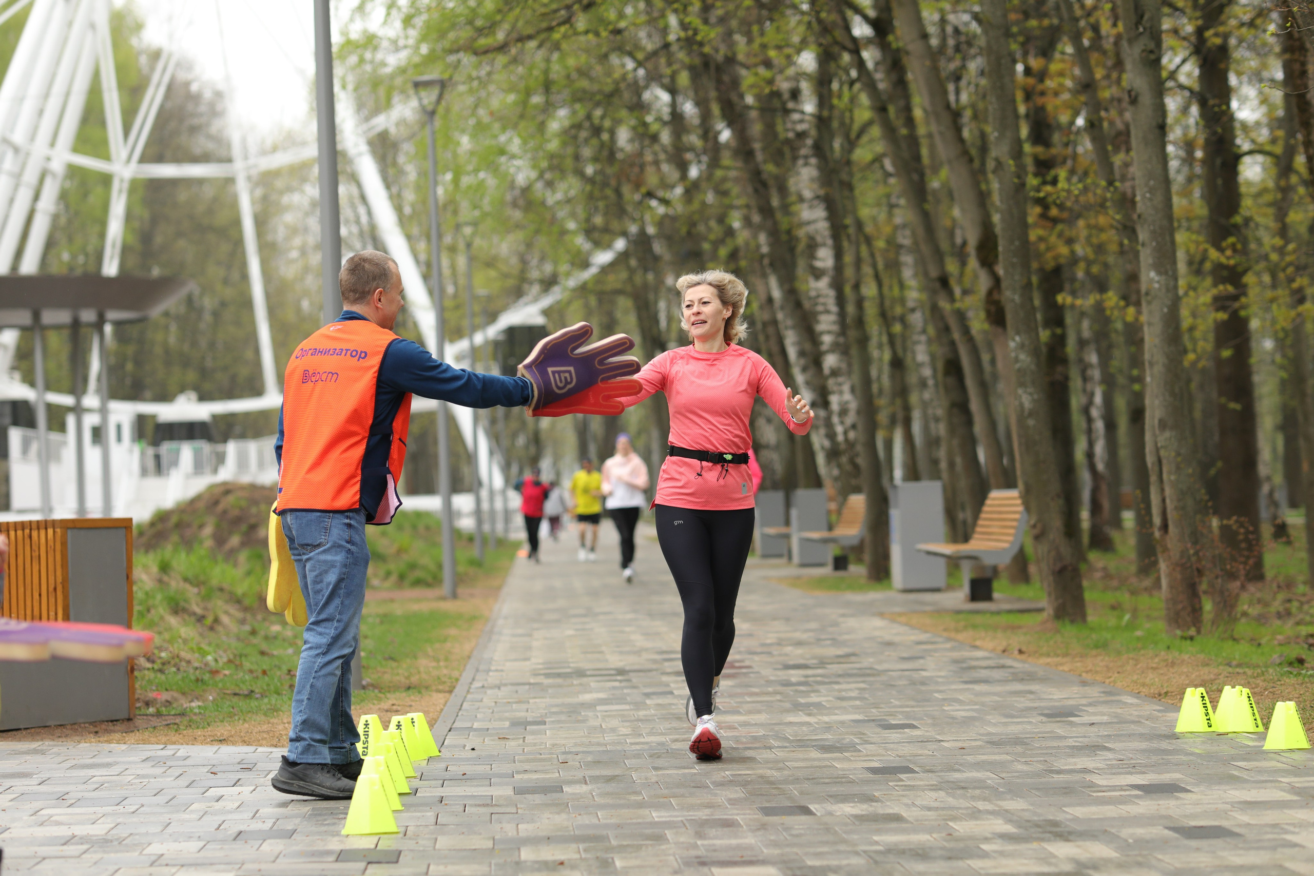 100 забег 5 вёрст Химки. Фотограф Сергей Ловкий