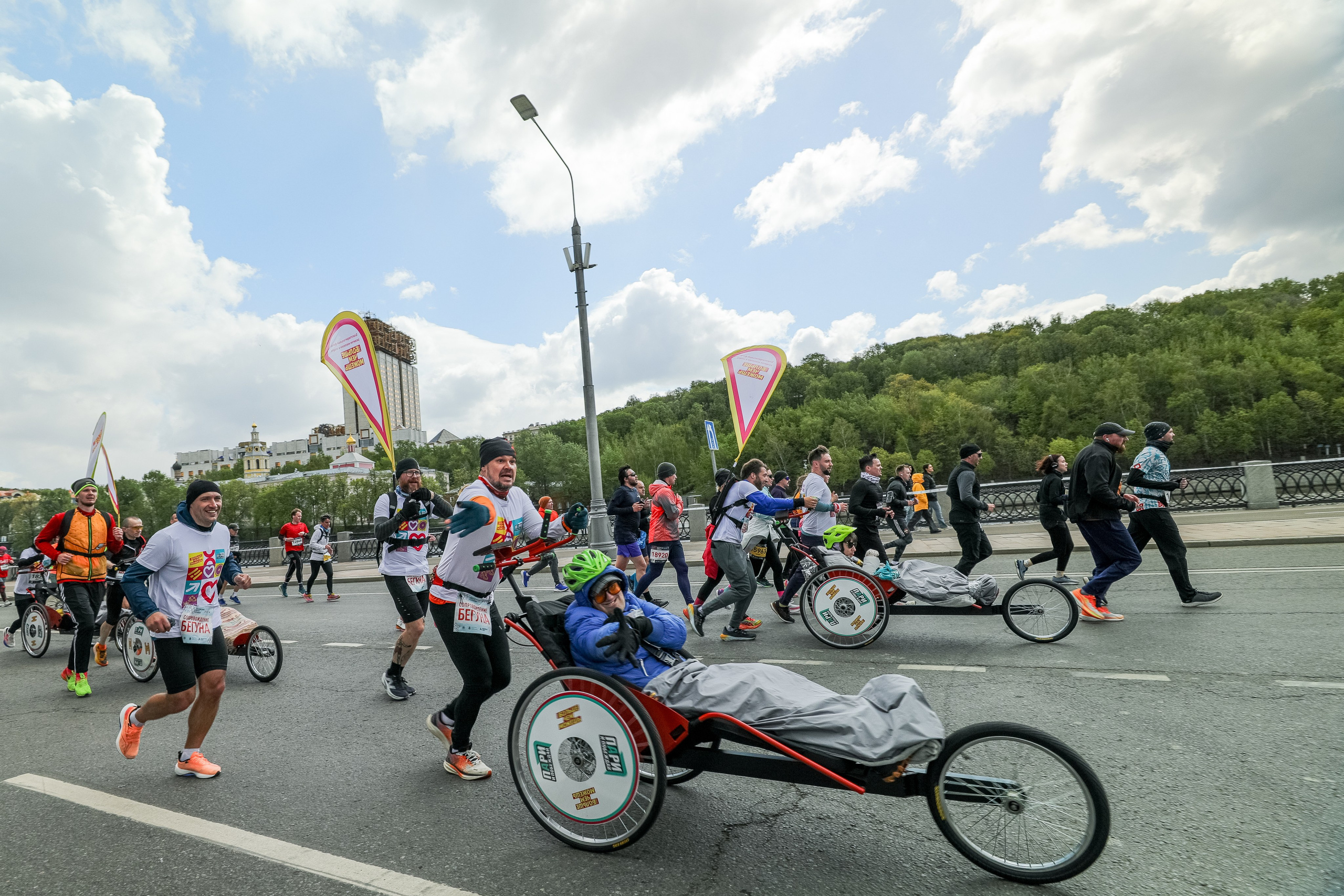 Московский полумарафон 27.04.25. Фотограф Сергей Ловкий