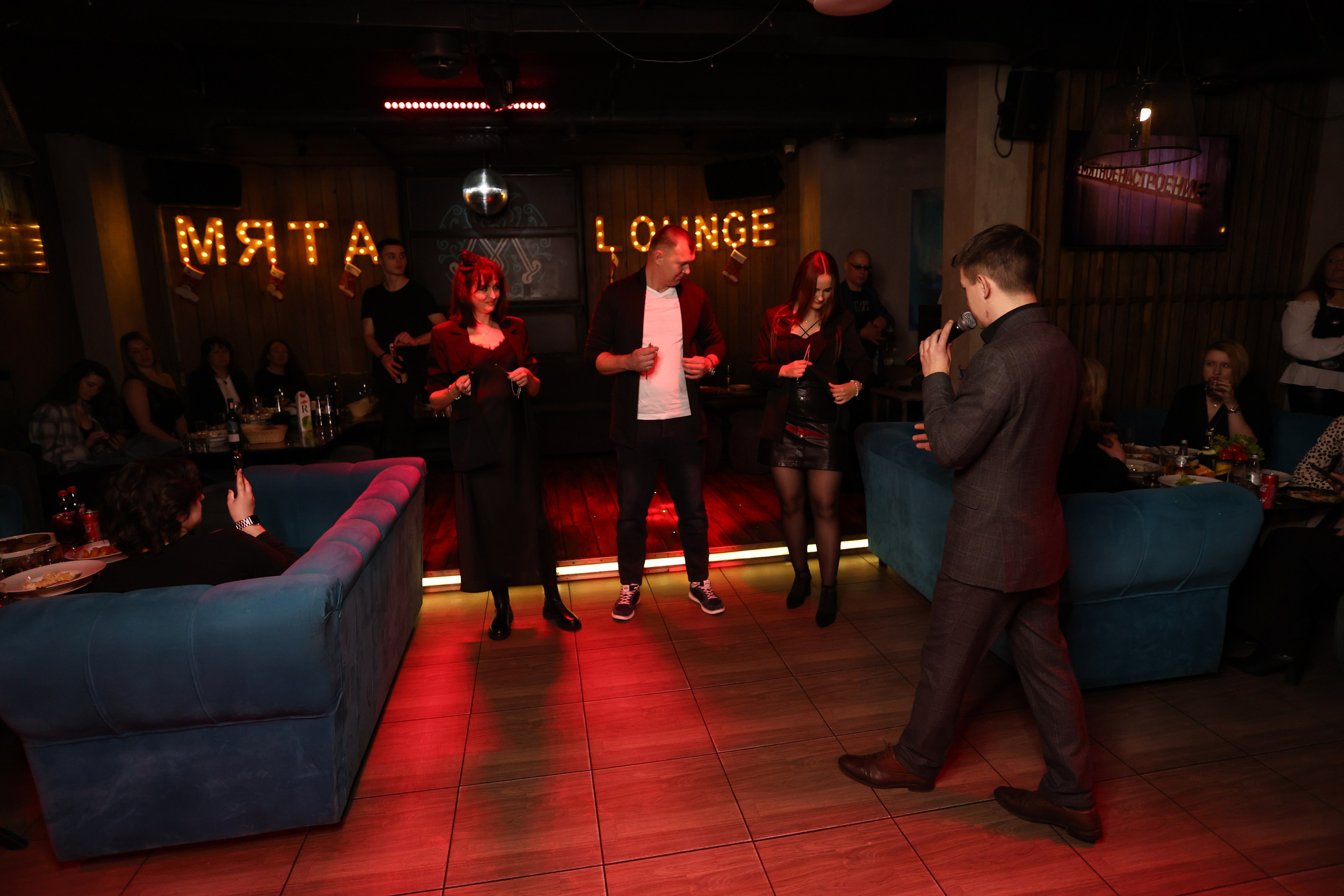 New Year 21-12-24. Мята Спортивная — Кальянная, караоке, бар в Минске