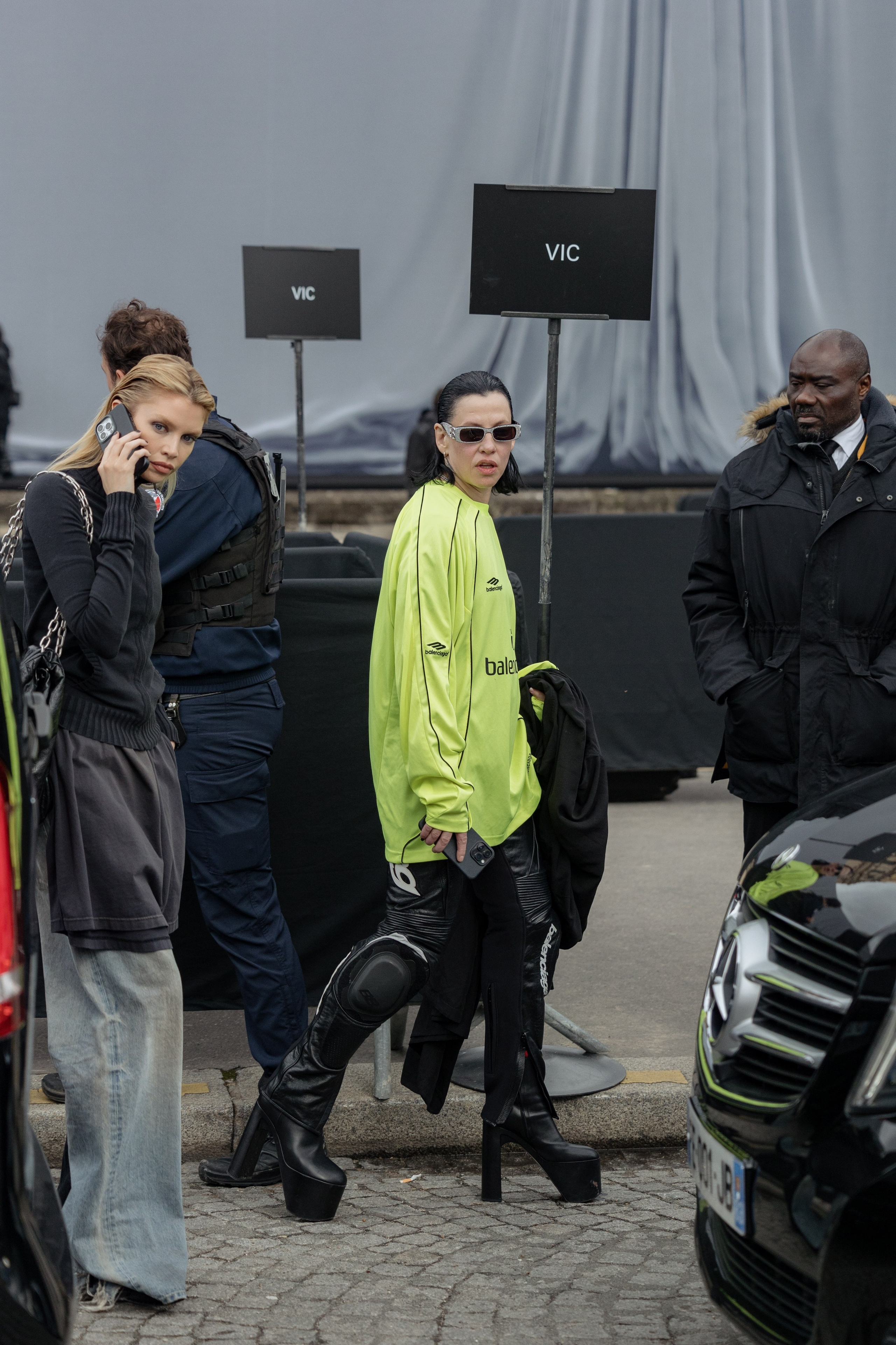 BALENCIAGA PFW WOMENSWEAR FALL-WINTER 24/25. Photographer in Milan Ivan Goncharov