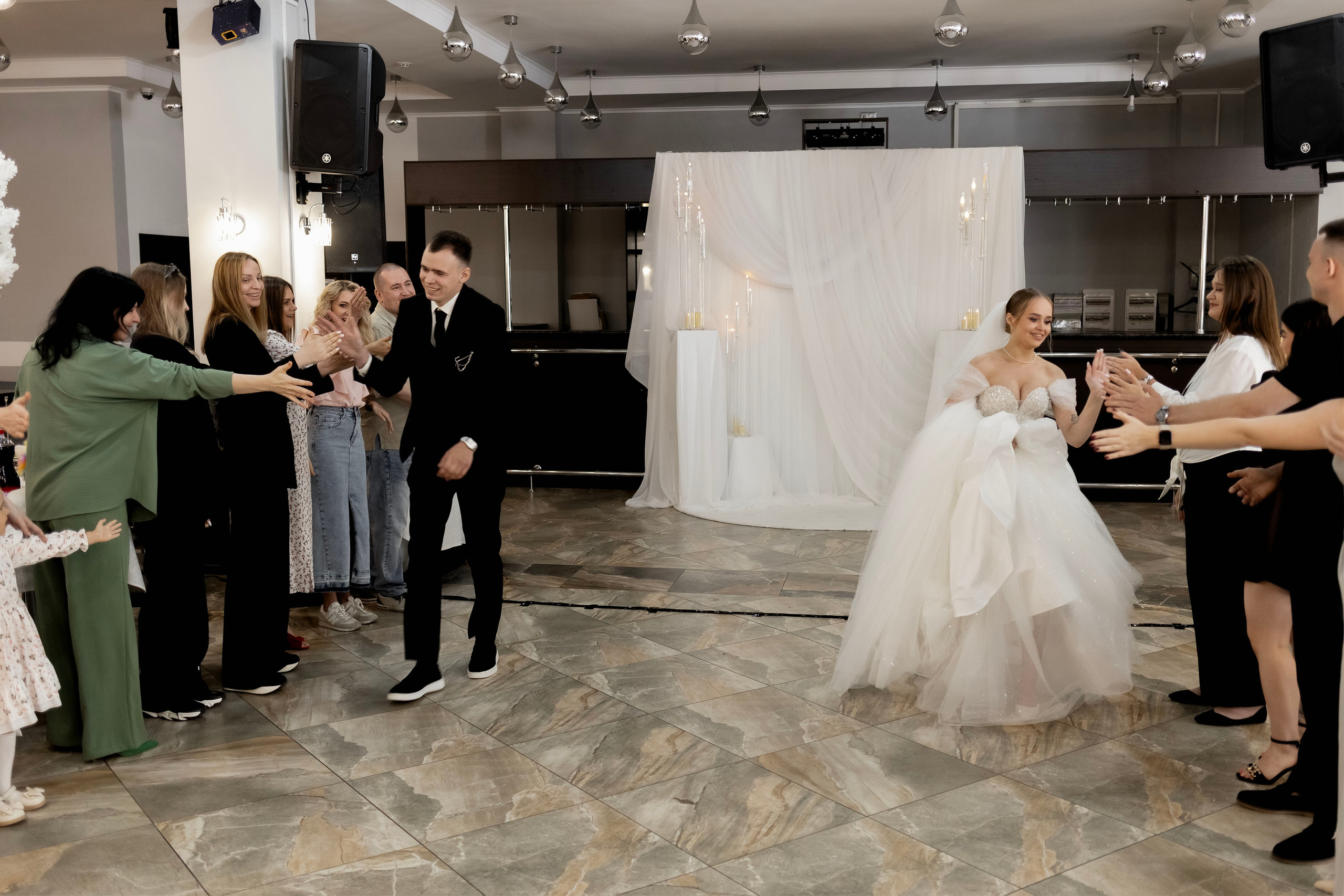 Репортаж свадебного вечера. Свадебный фотограф Александра Попова