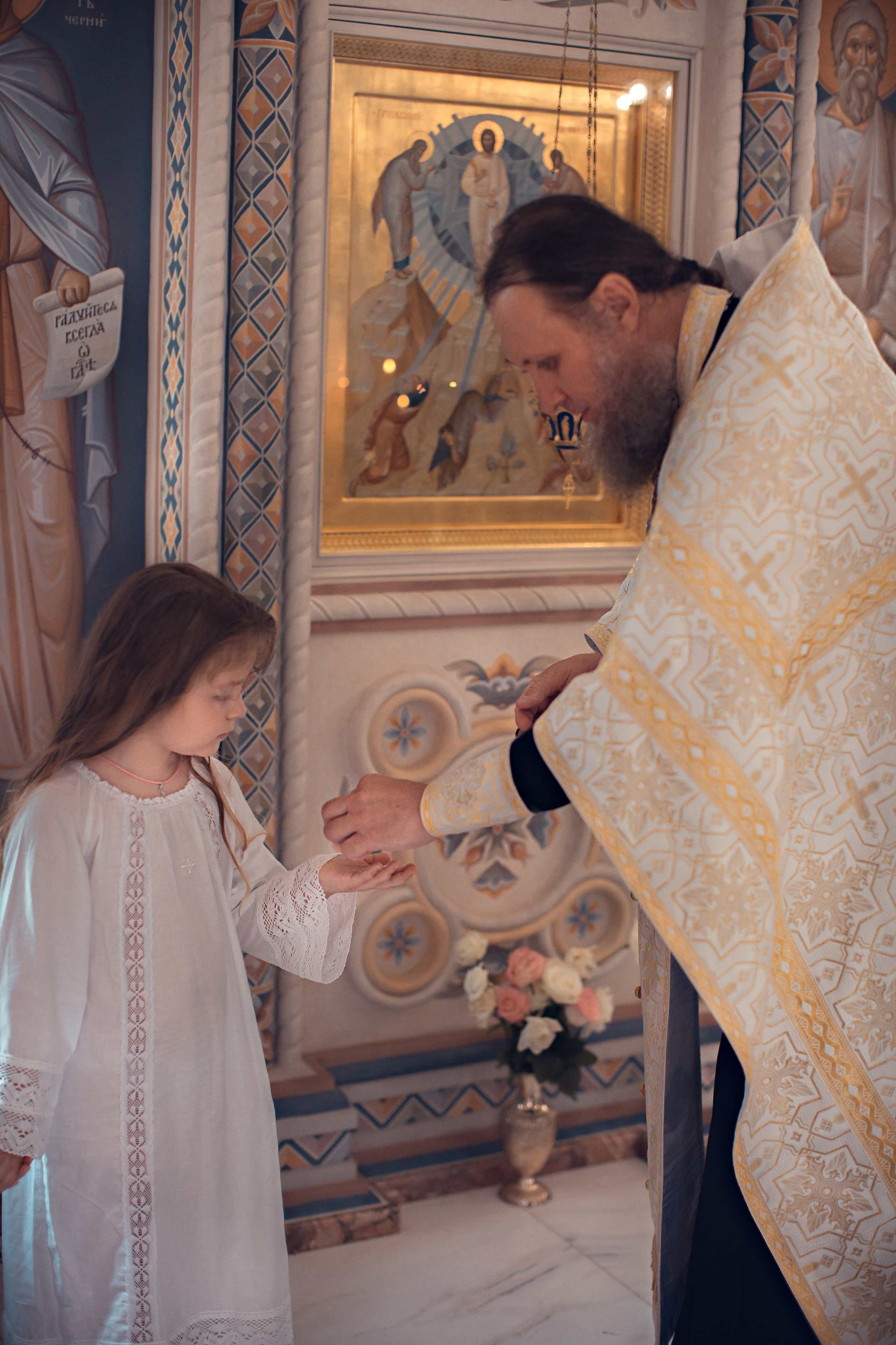 Крещение Ново-Тихвинский монастырь. Главная