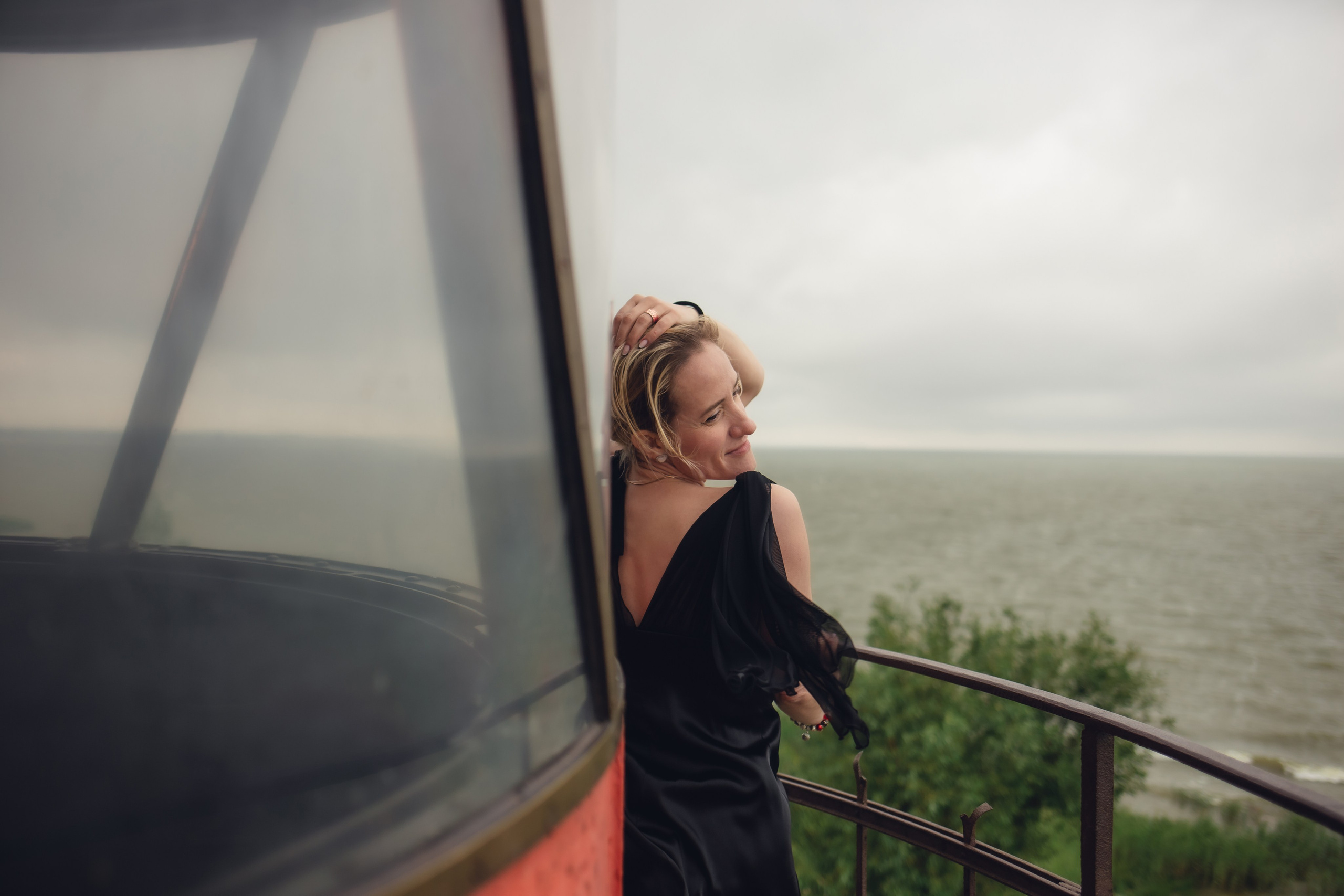 Катя. Маяк в Заливино. Фотограф в Калининграде Решетникова Алина