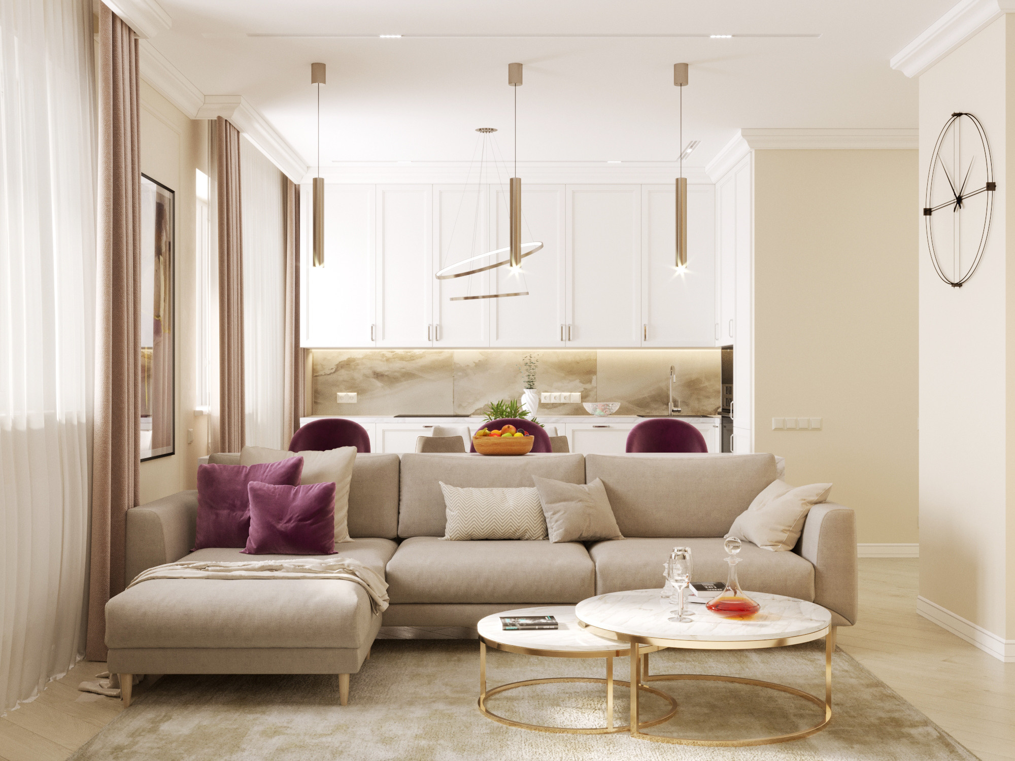 Проект в клубном доме «проезд Тихий, 2. Https://pokorskaya-design.ru/