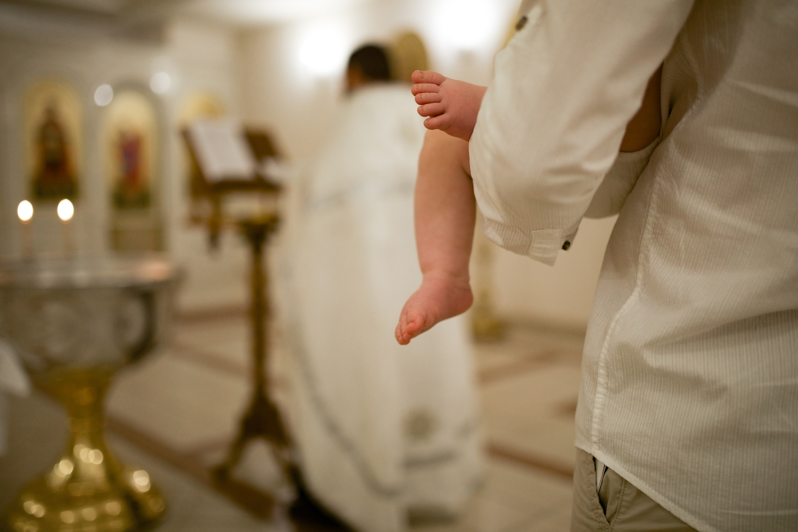 Таинство Крещения Артемия. Фотограф в Москве Алёна Гладкова