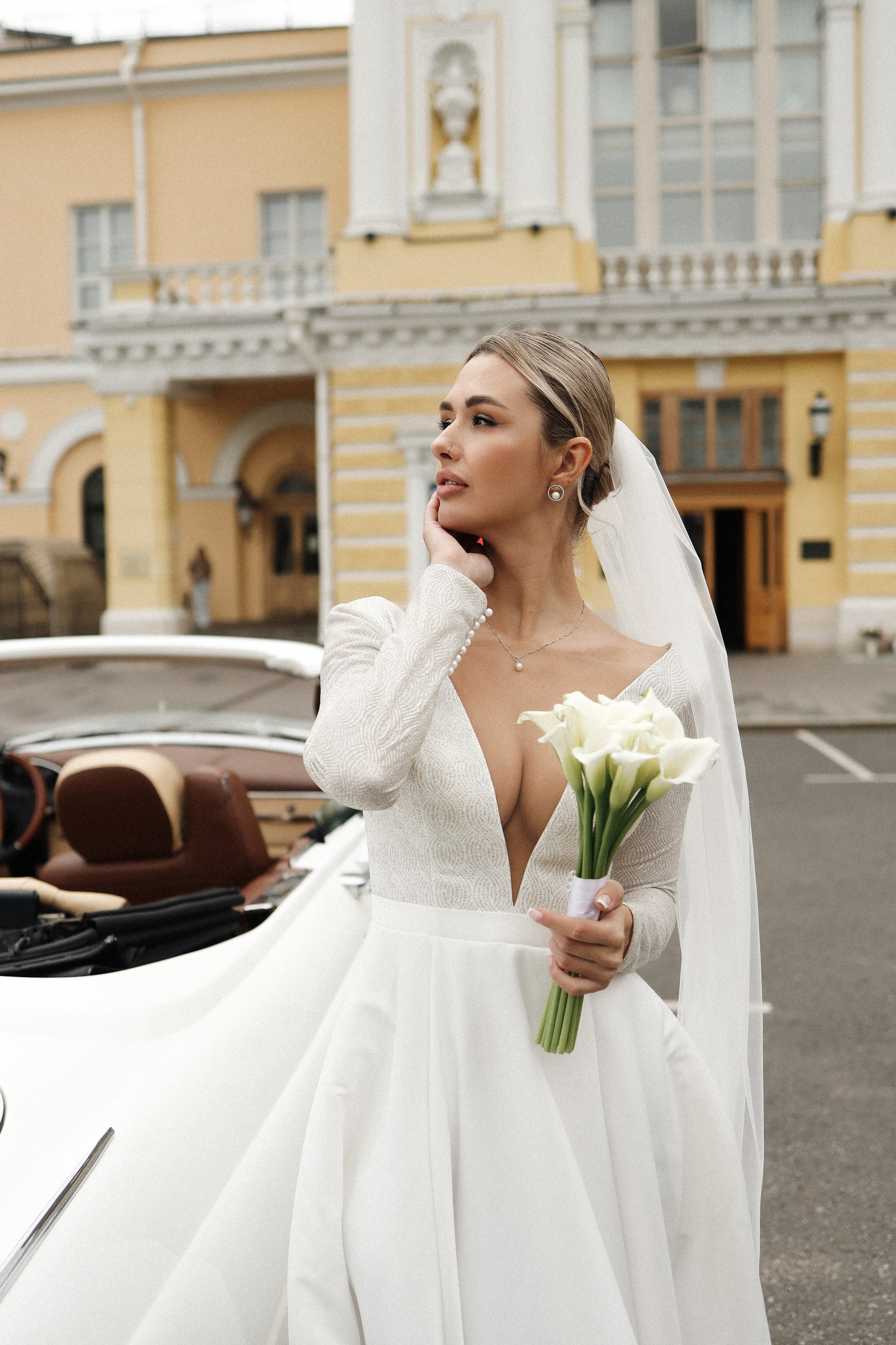 А. + Ю. Грибоедовский ЗАГС, прогулка на кабриолете. Семейный и lovestory фотограф в Москве Светлана Коняхина