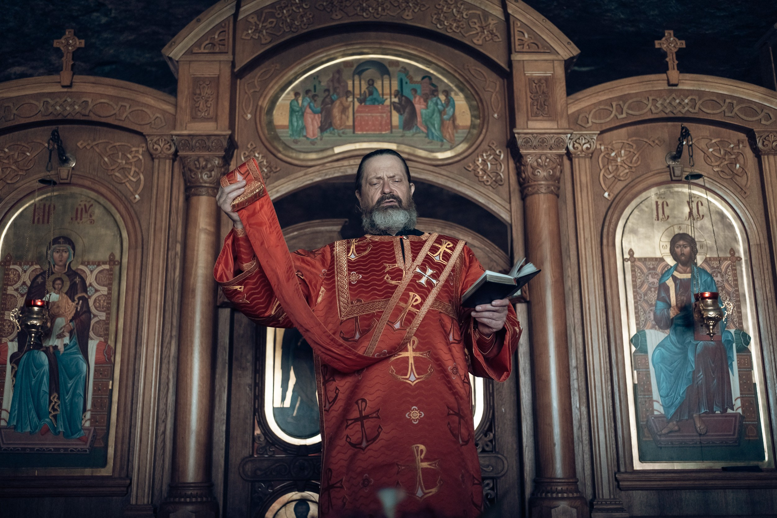 Престольный праздник пещерного скита Вмч.Феодора Стратилата, Крым. Церковный фотограф Севастополь