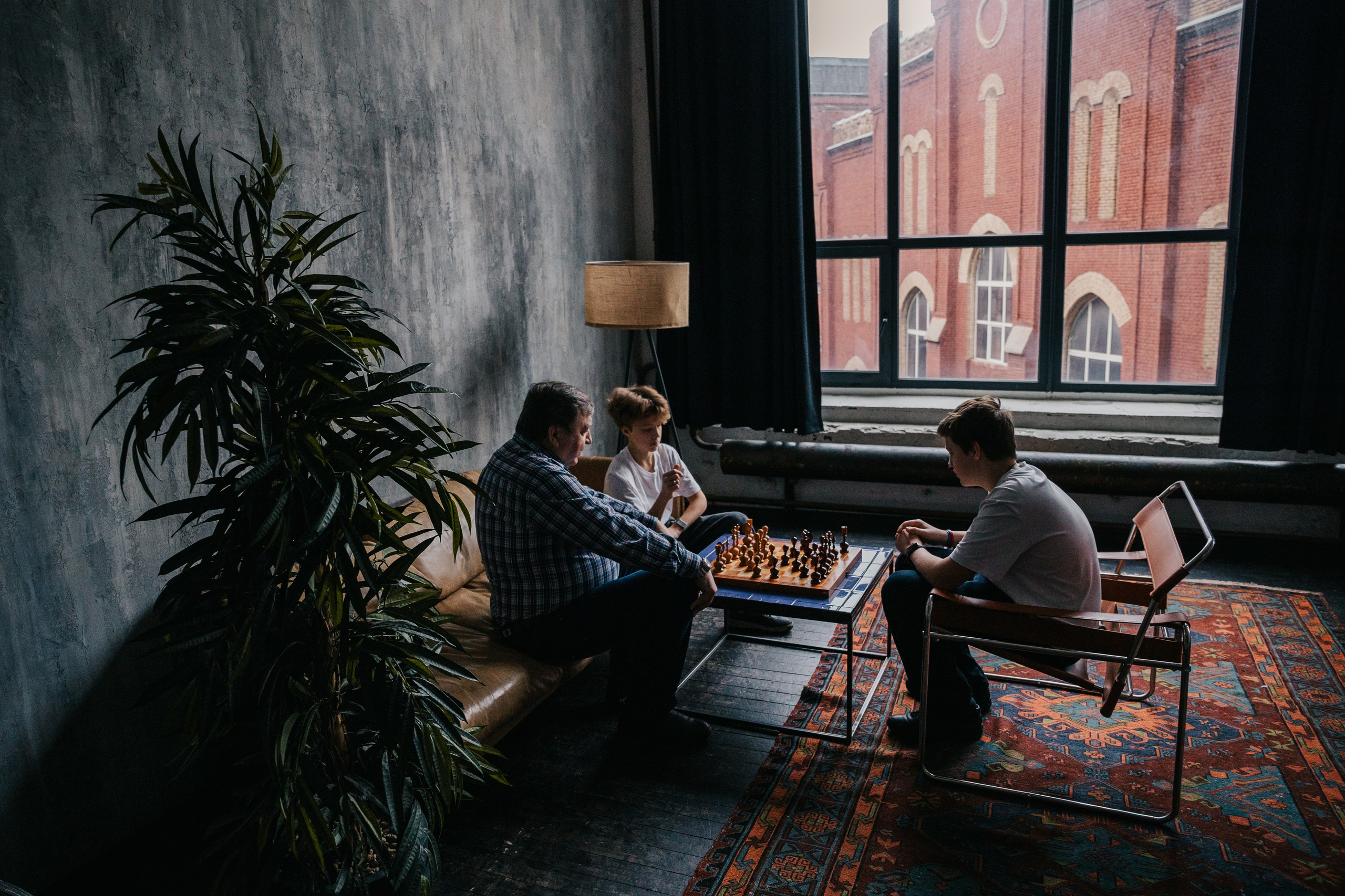 Ольга и её семья. Фотограф Харитонова Наталья