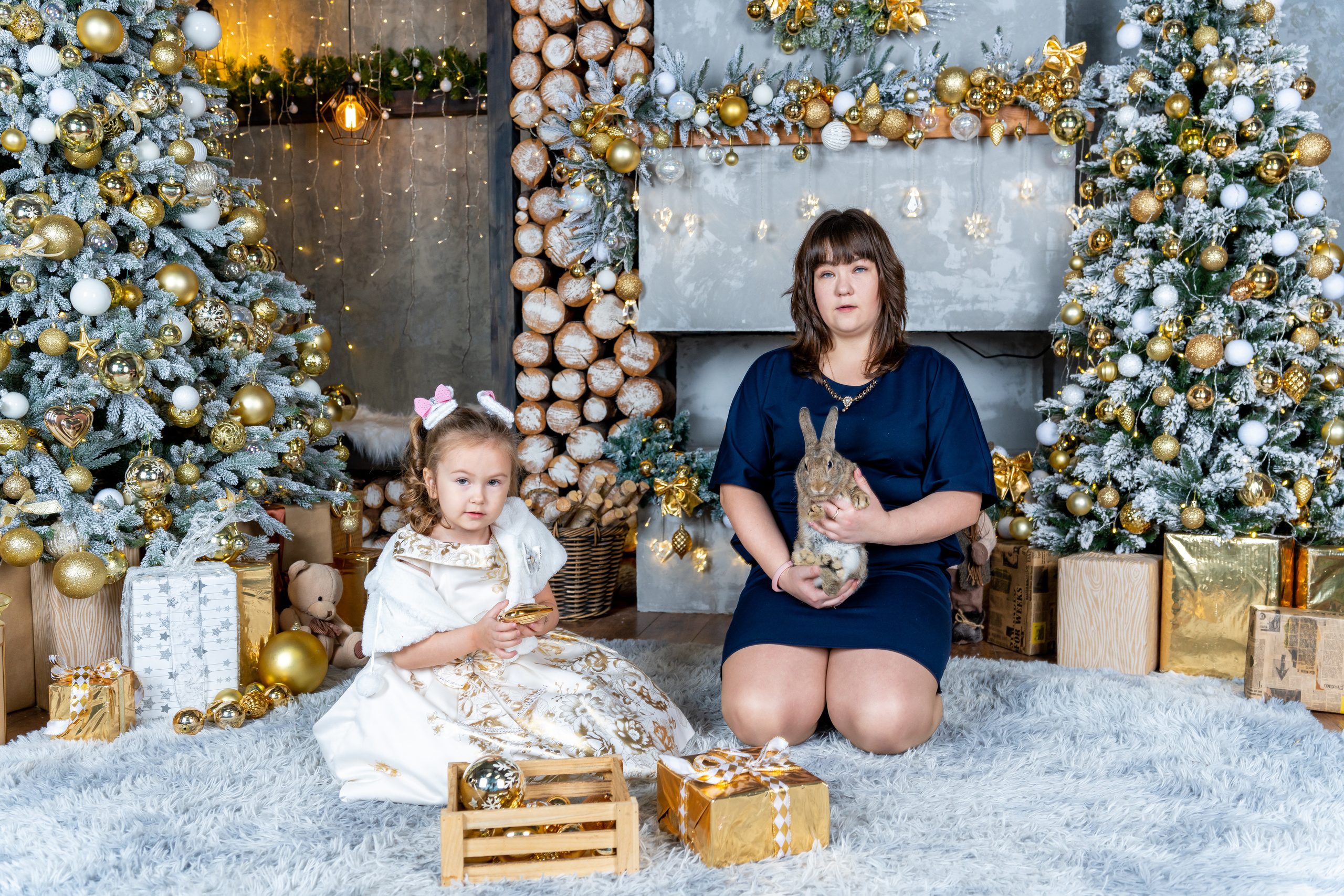 НОВОГОДНИЕ СТУДИЙНЫЕ ФОТОСЪЁМКИ. Видеограф Алексей Жарков