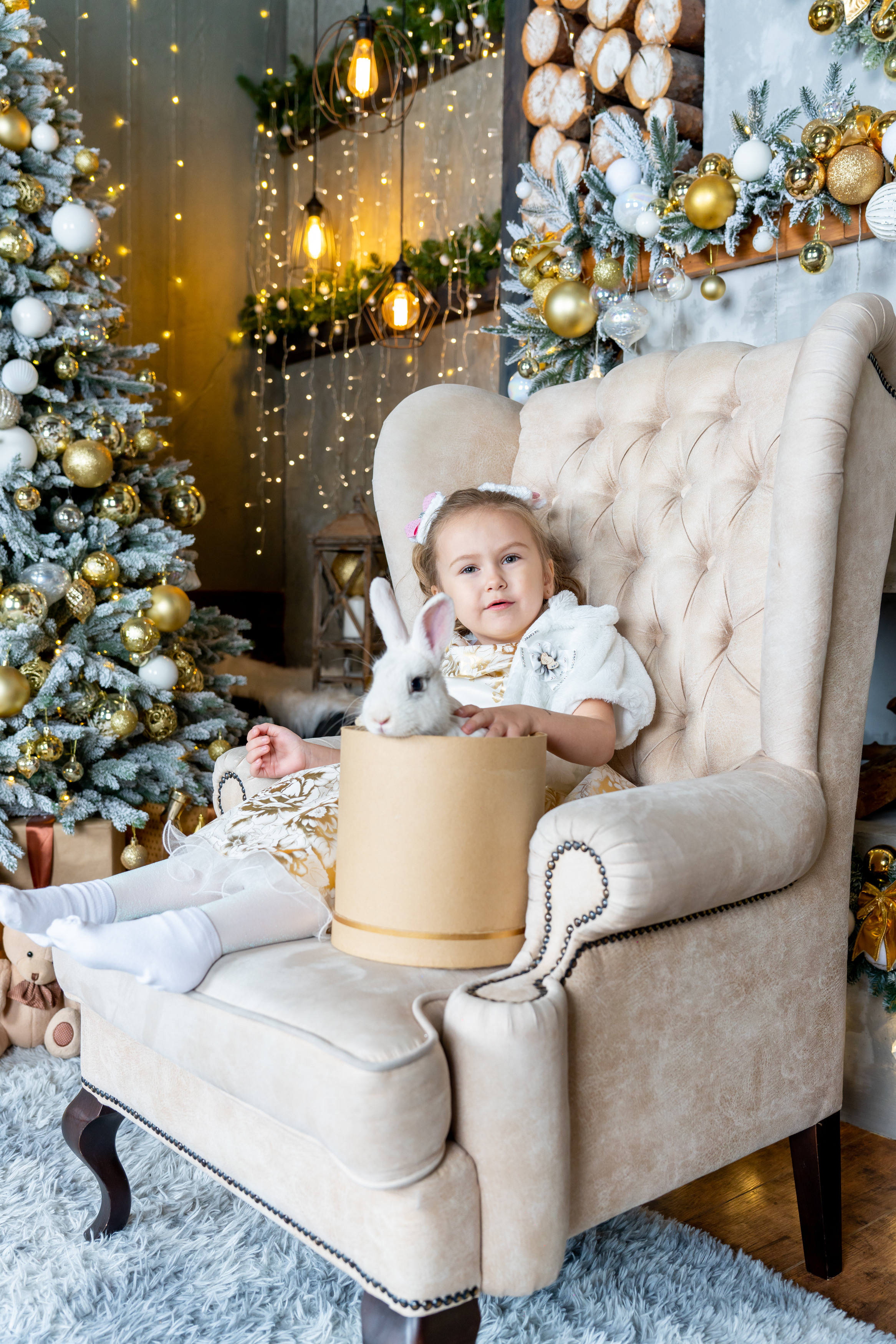 НОВОГОДНИЕ СТУДИЙНЫЕ ФОТОСЪЁМКИ. Видеограф Алексей Жарков