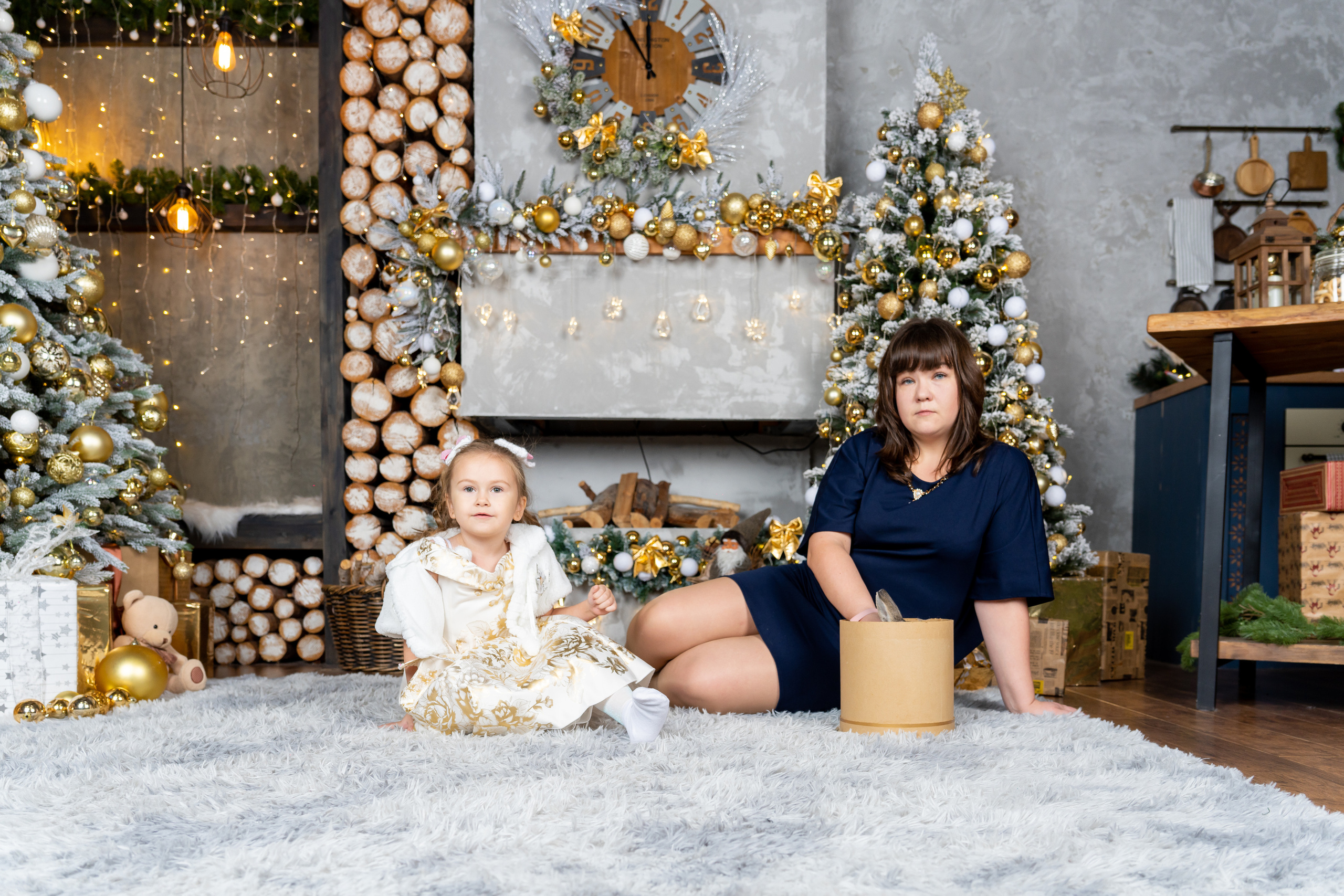 НОВОГОДНИЕ СТУДИЙНЫЕ ФОТОСЪЁМКИ. Видеограф Алексей Жарков