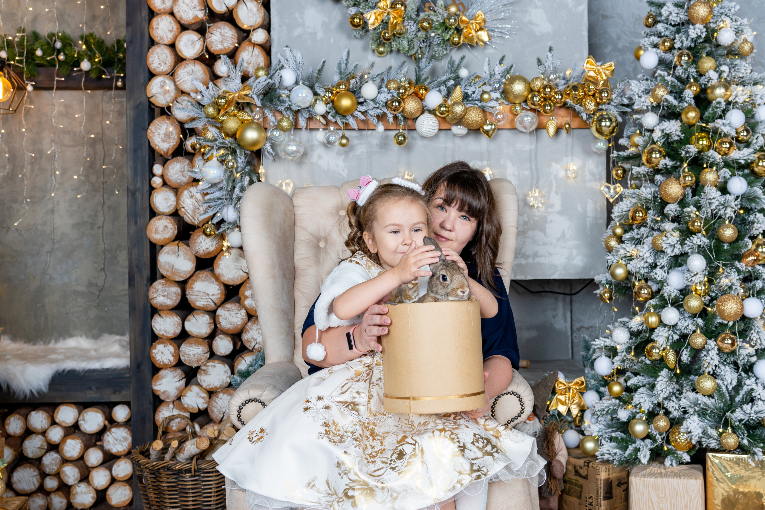 НОВОГОДНИЕ СТУДИЙНЫЕ ФОТОСЪЁМКИ. Видеограф Алексей Жарков