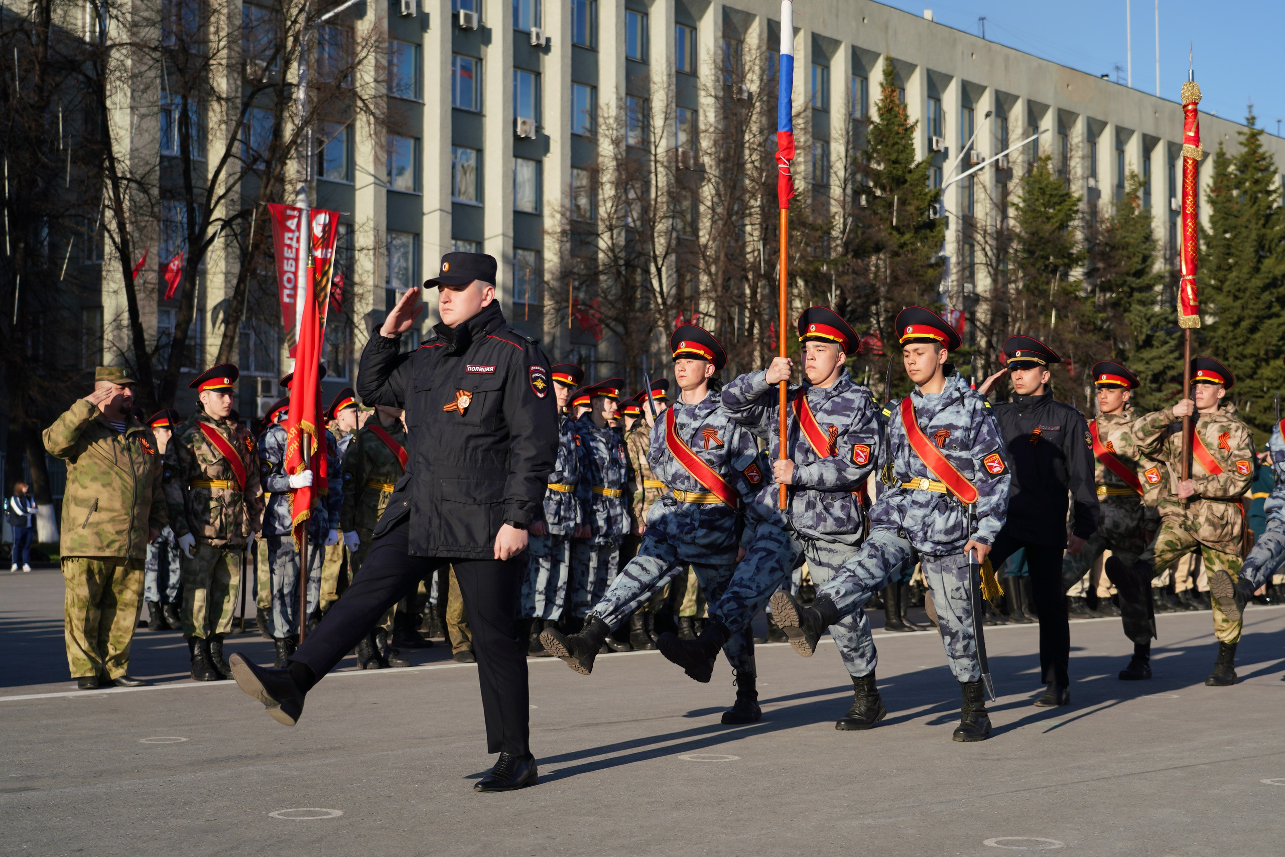 Парад Победы. Фотограф Кемерово