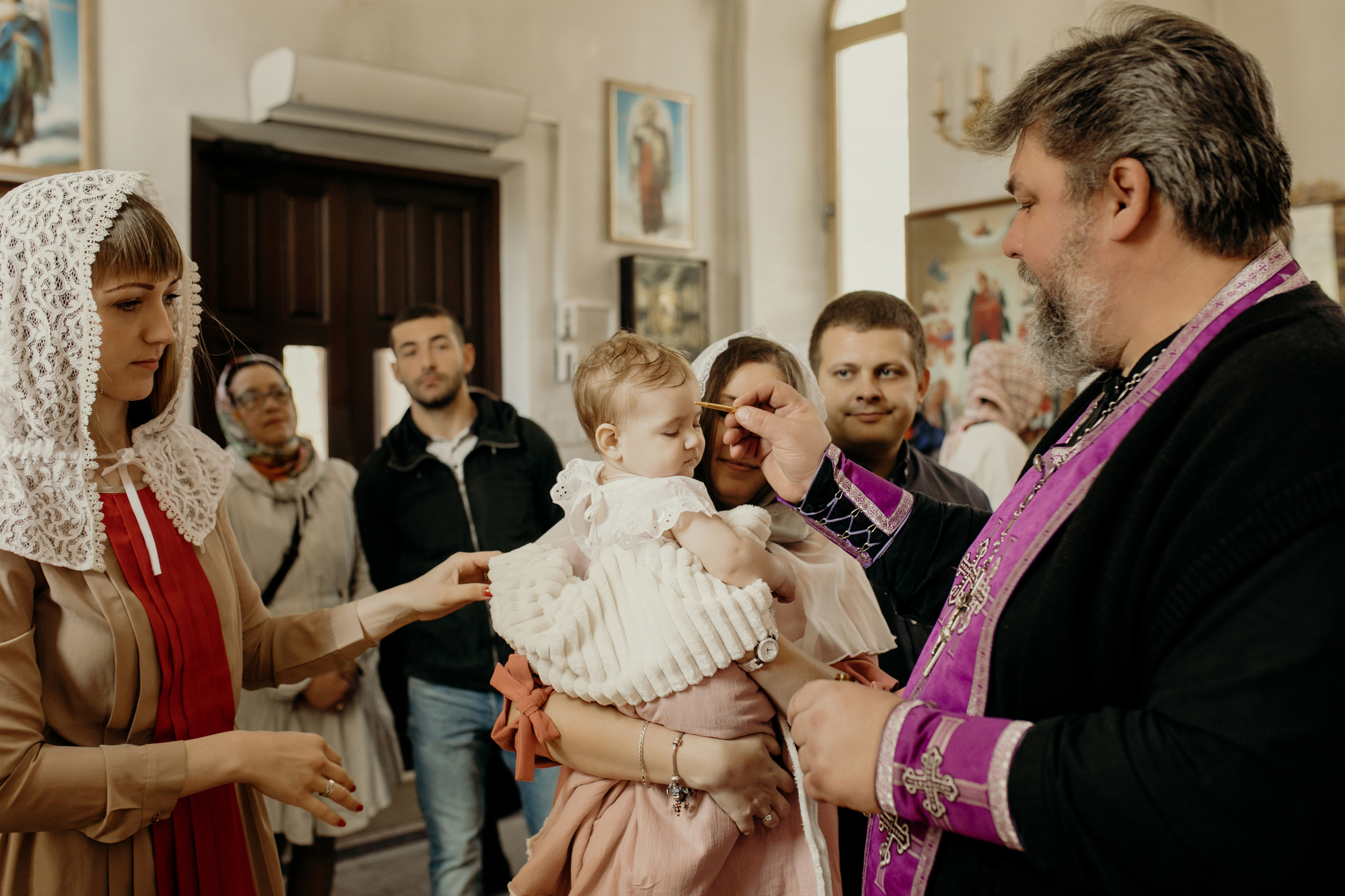 Таинство Крещения Миланы. Свадебный фотограф Ростове-на-Дону