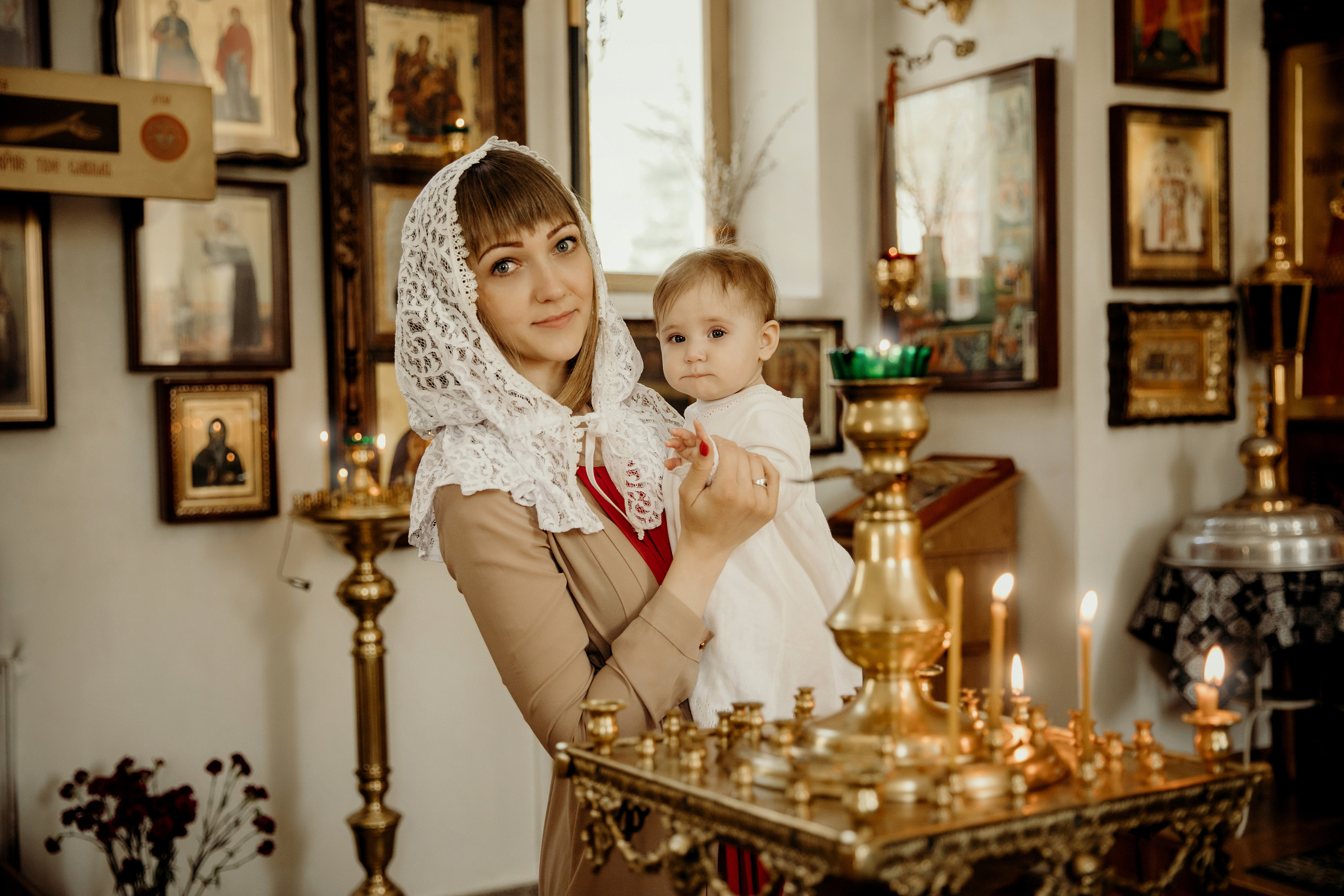 Таинство Крещения Миланы. Свадебный фотограф Ростове-на-Дону