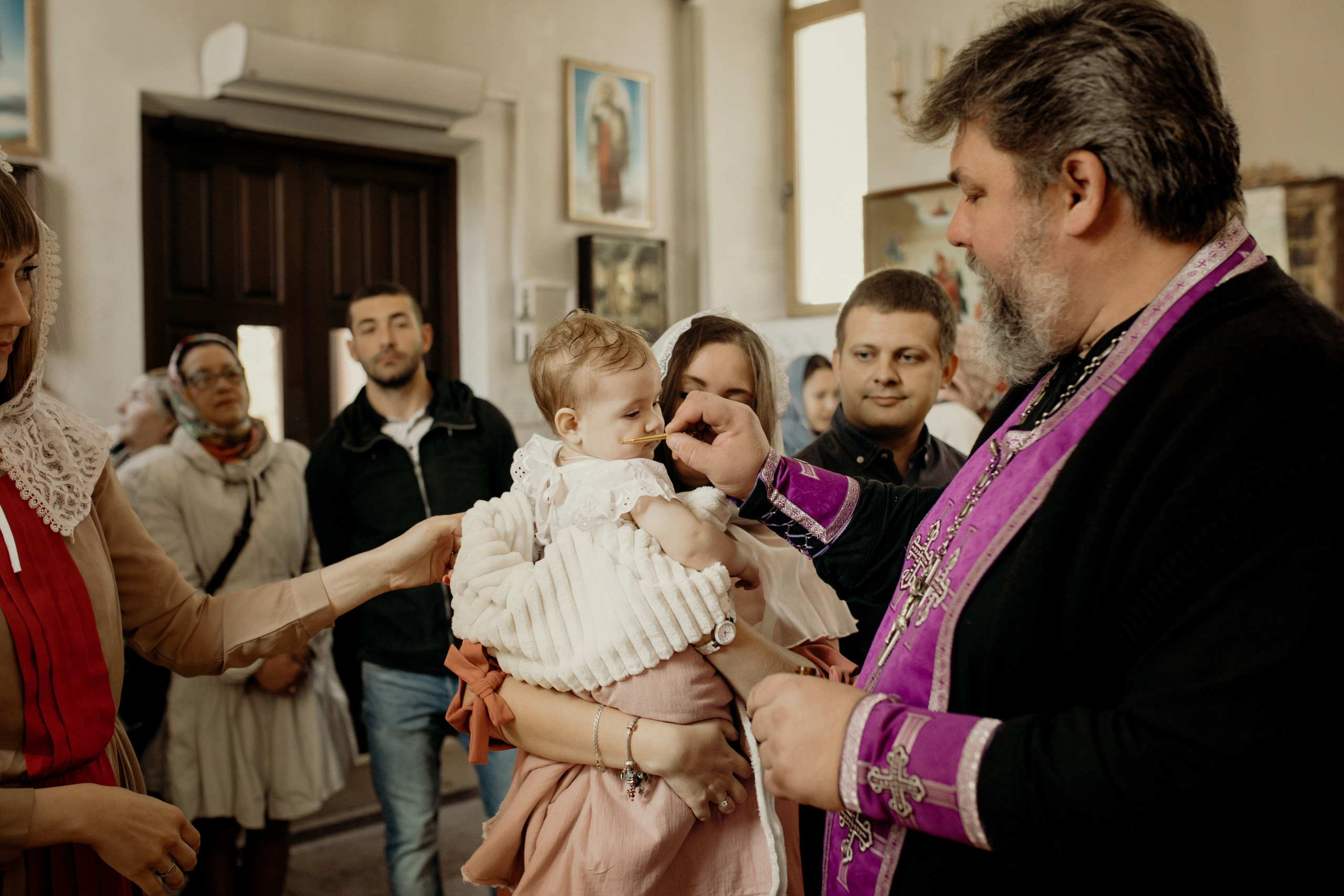Таинство Крещения Миланы. Свадебный фотограф Ростове-на-Дону