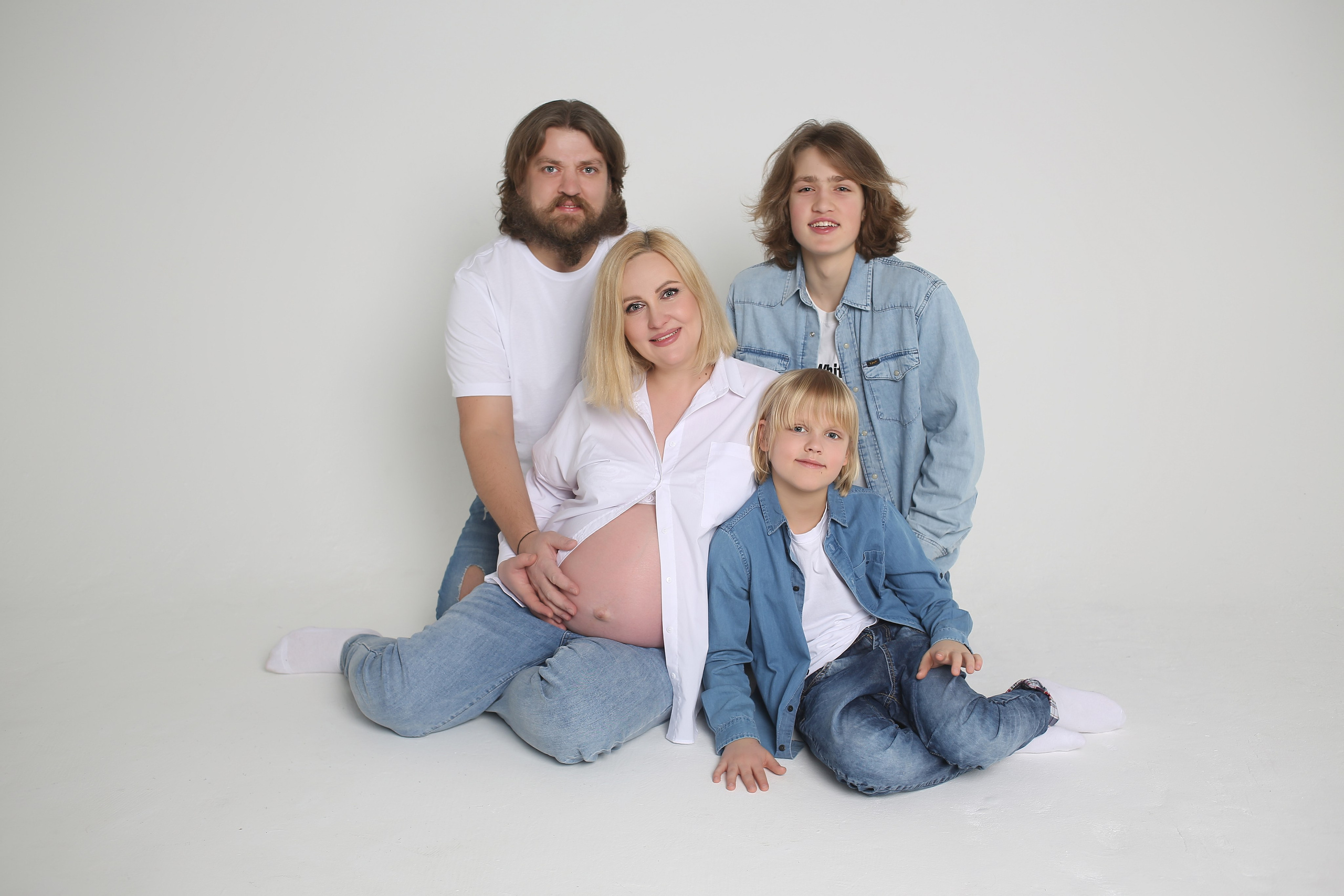 Беременность. Семейный и детский фотограф в Москве и МО — Александра