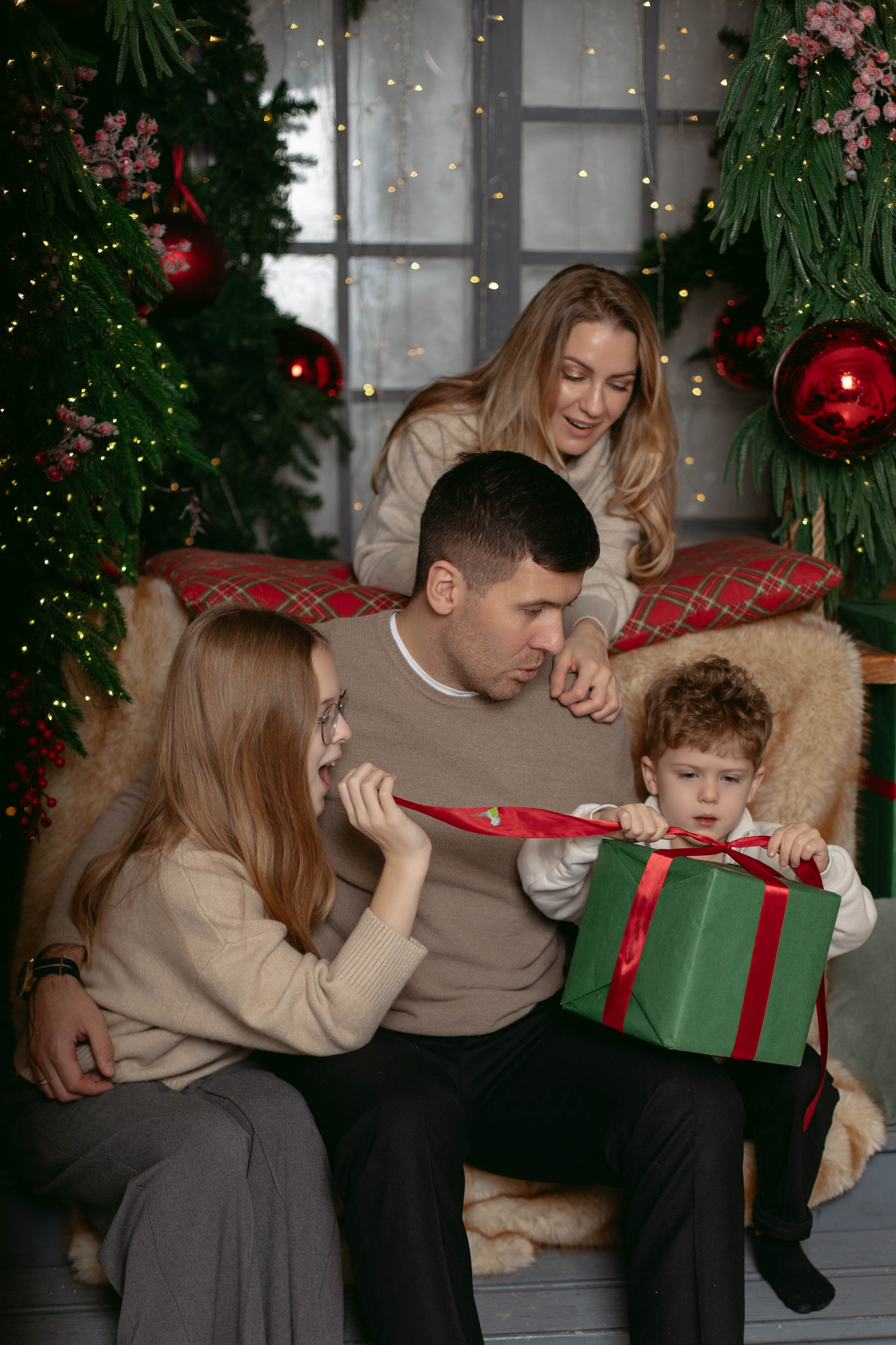 Новогодняя. Семейный фотограф Гульцовская Екатерина
