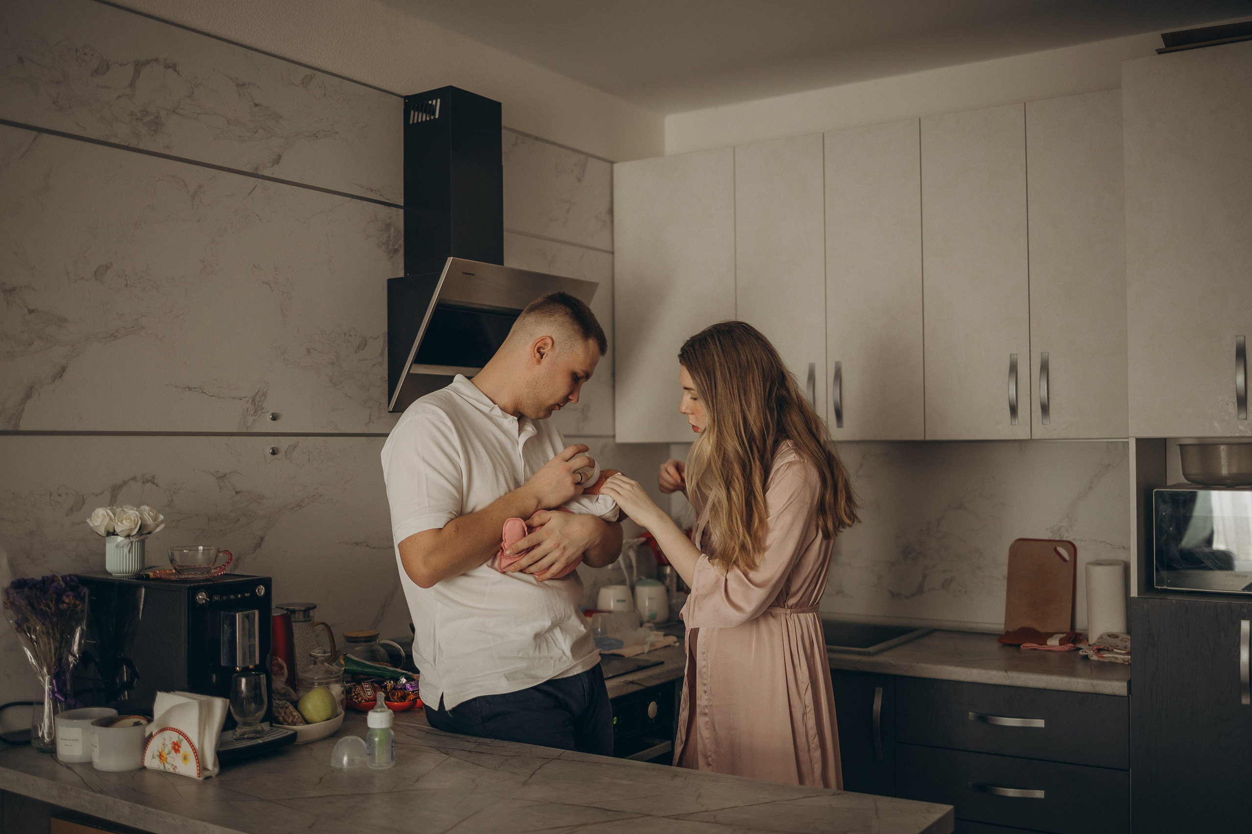 Первые дни дома. Семейный и детский фотограф, женский портрет Москва Светлана Мертикова