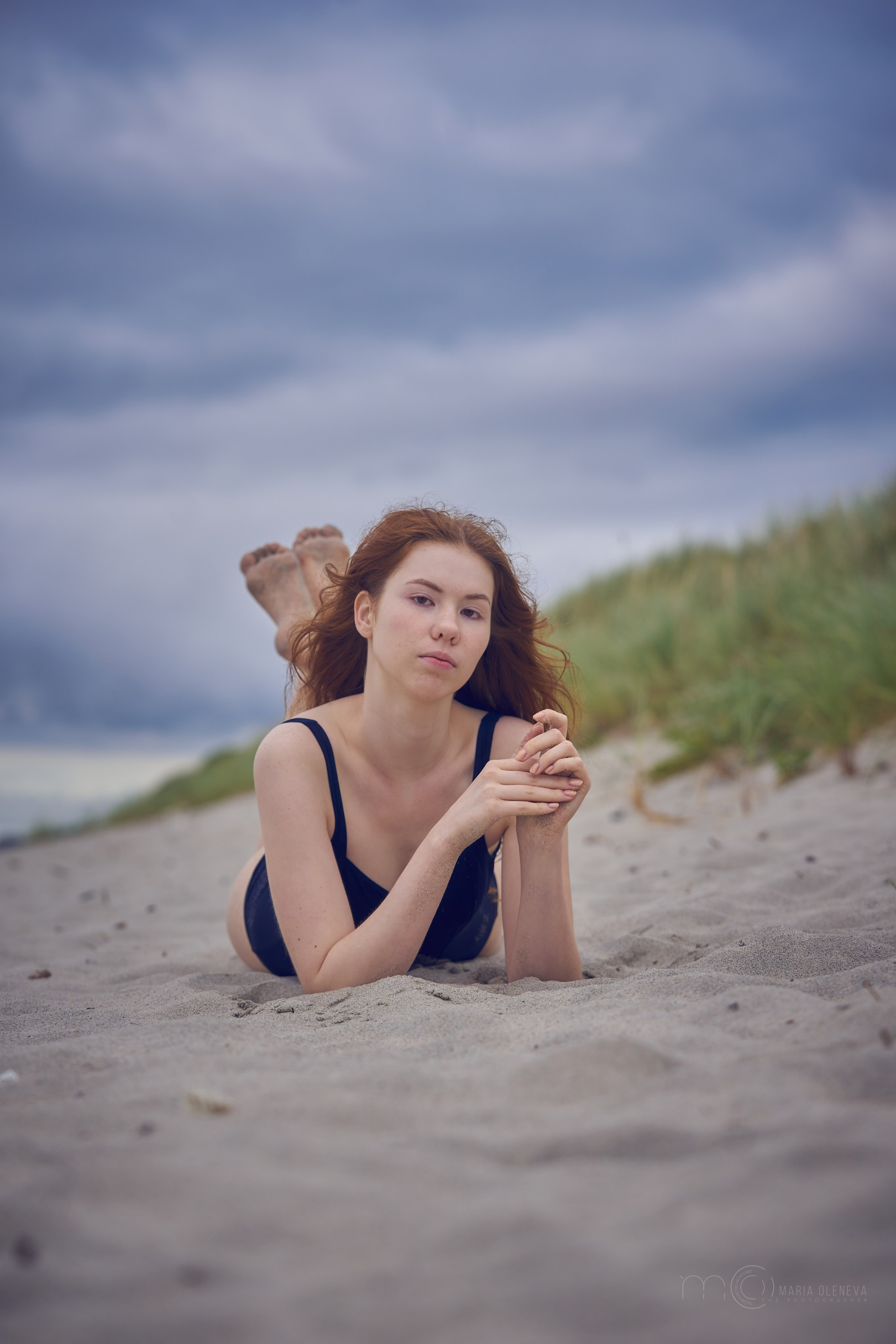 Полина и море. Фотограф Мария Оленева