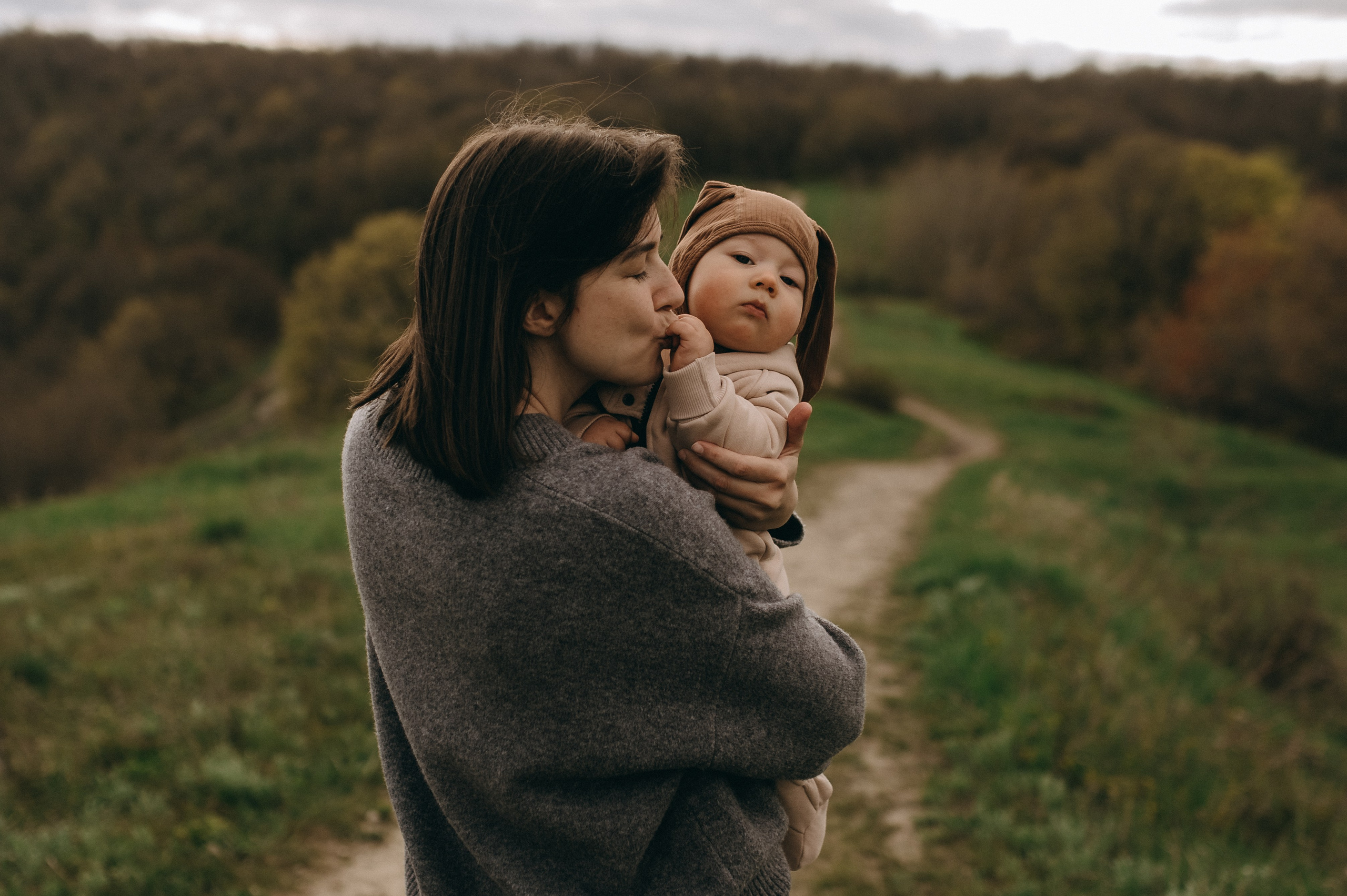 Оля, Саша, Соня и Левушка. Фотограф Мария Стрелкова