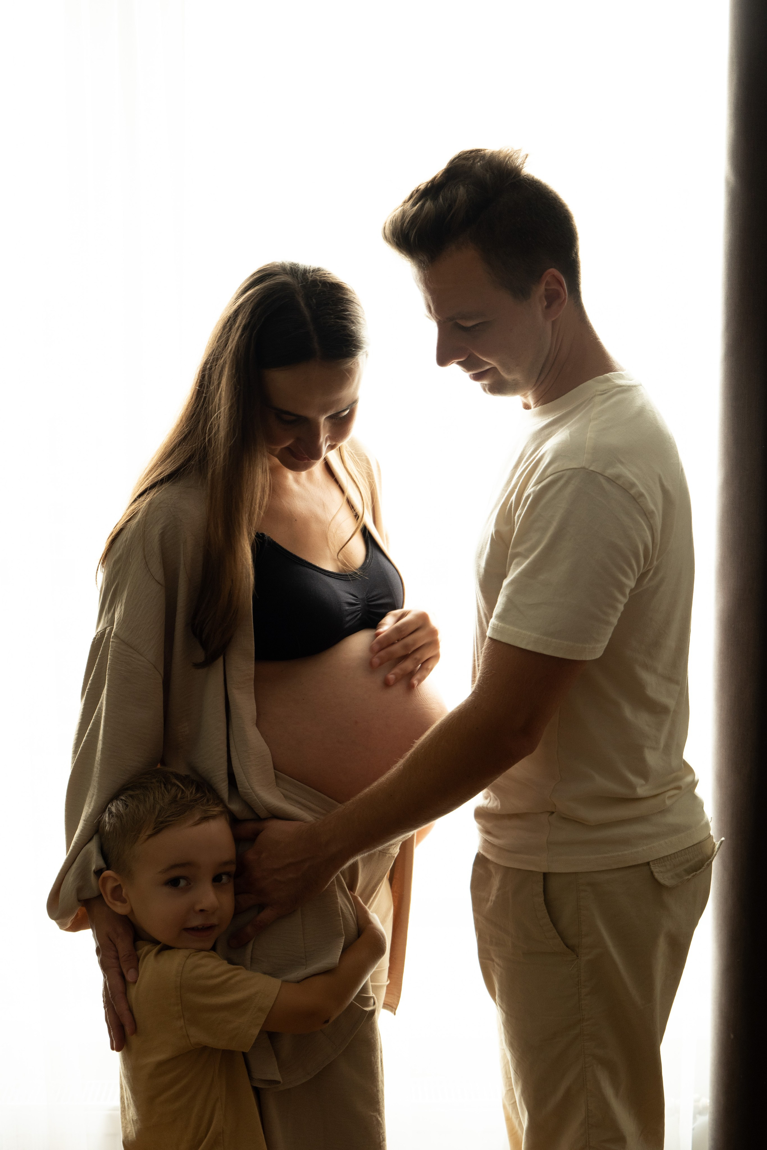 Домашняя фотосессия «В ожидании». Фотограф видеограф Ольга Василевская