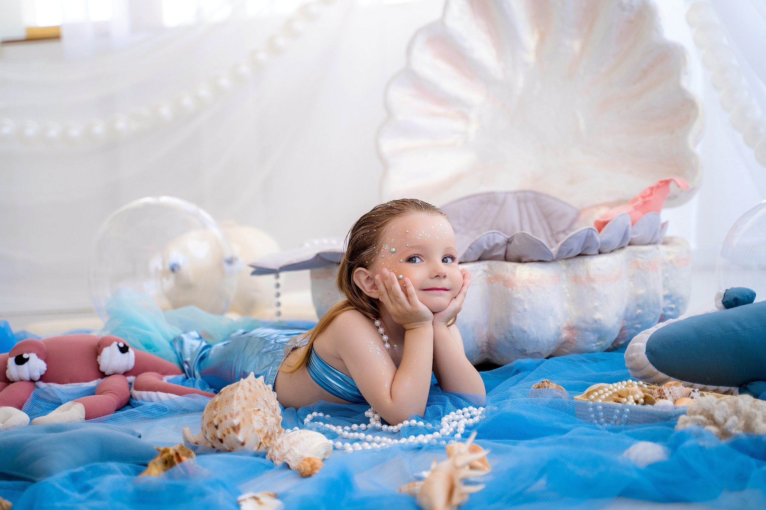 Русалочка. Фотостудия Малина в городе Улан-Удэ. Фотограф Ирина Жарникова