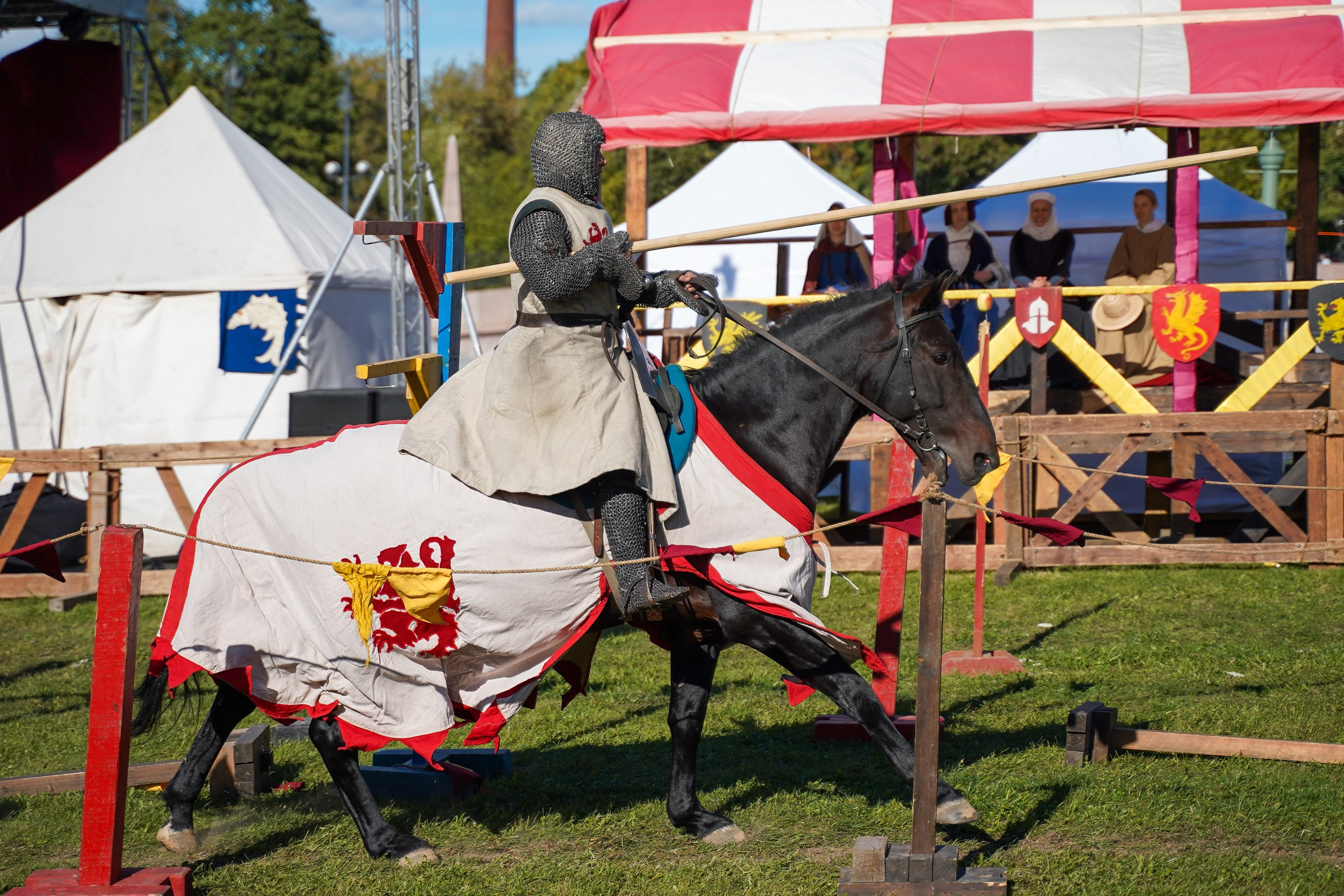 Рыцарский турнир в рамках фестиваля «Битва на Неве» Санкт-Петербург 2024 г. Фотограф-анималист, портретный фотограф в Чебоксарах Мария Садыкова