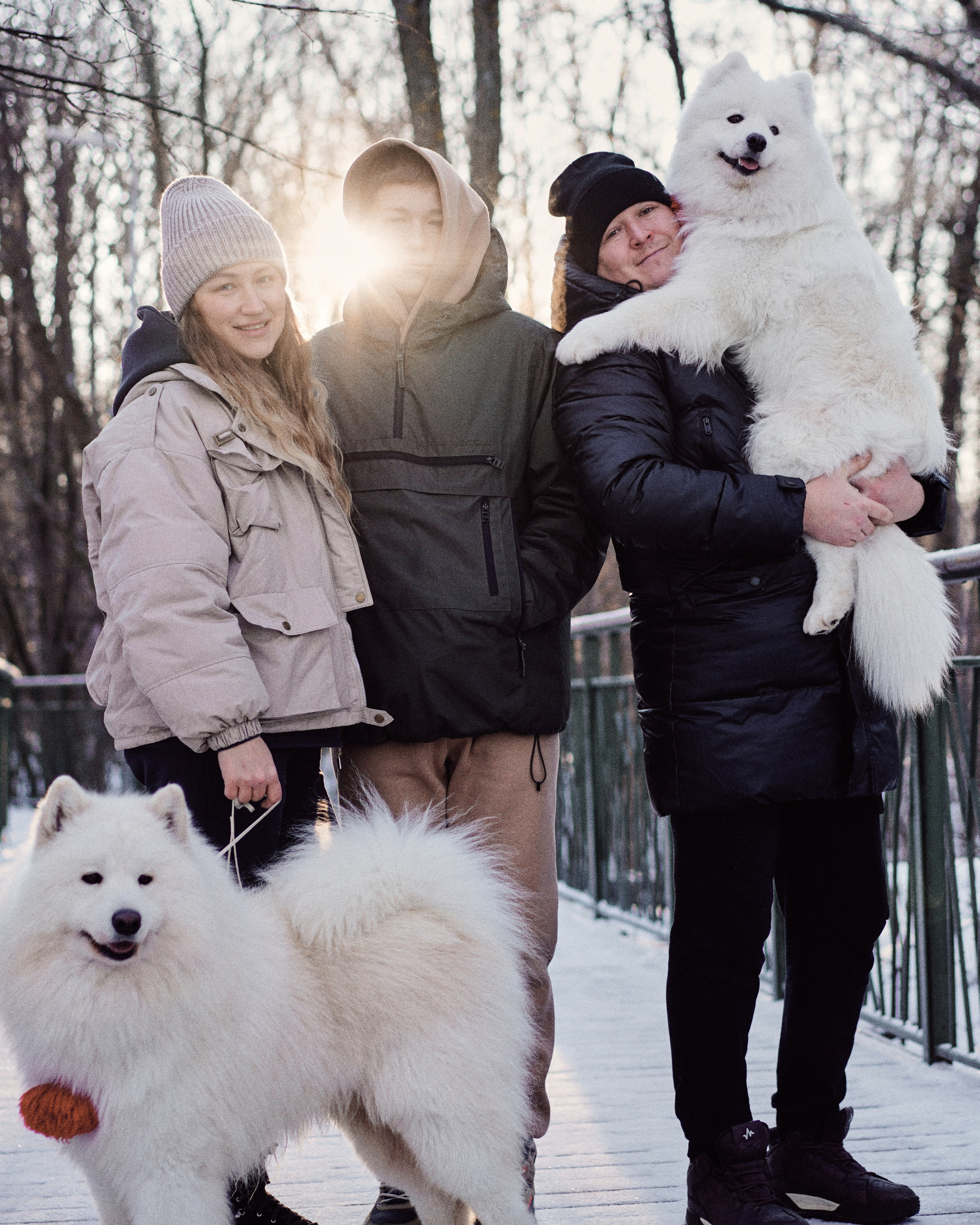 Прогулка морозным утром. Фотограф Казань