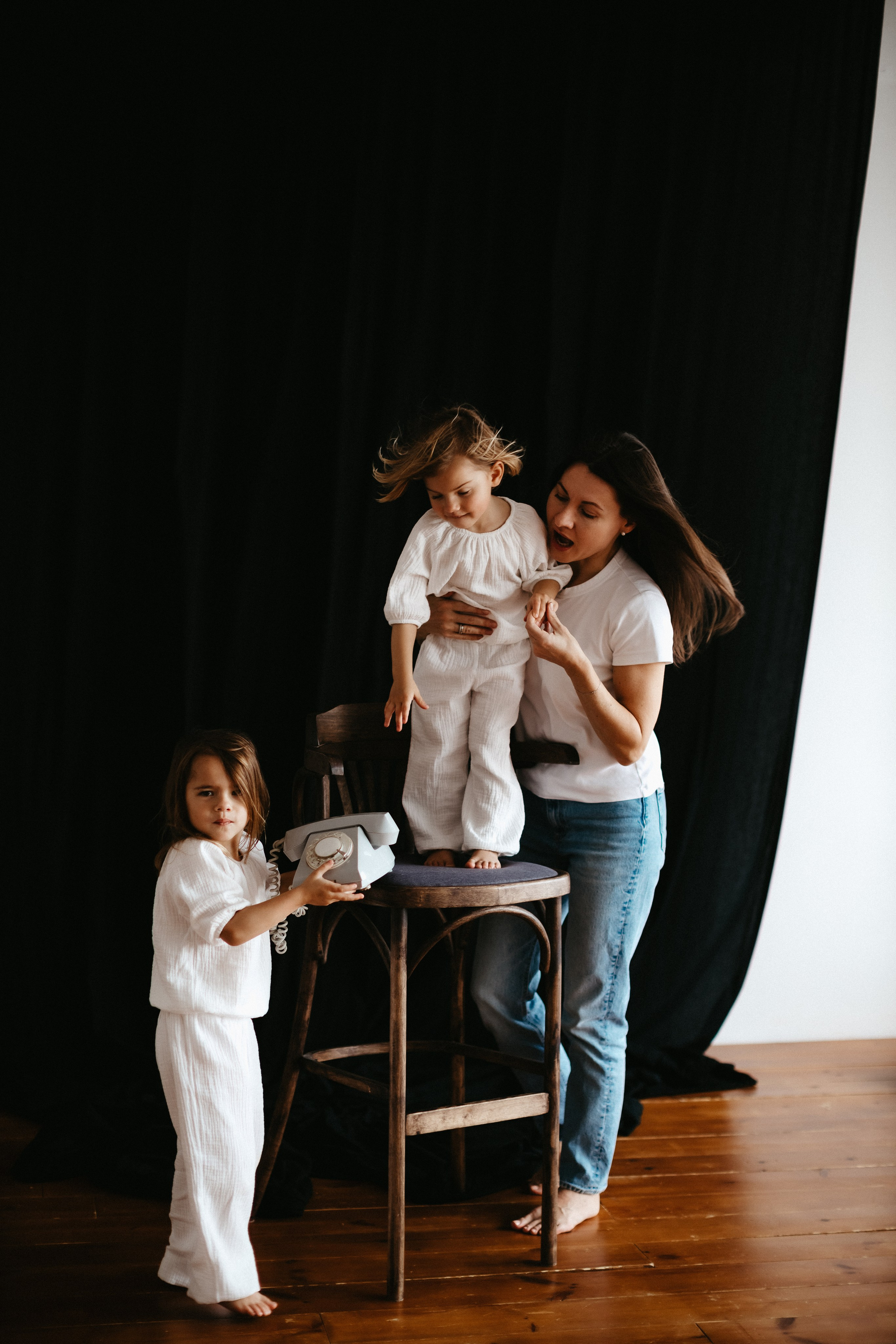 Мама и девочки. Евгения Пелипас