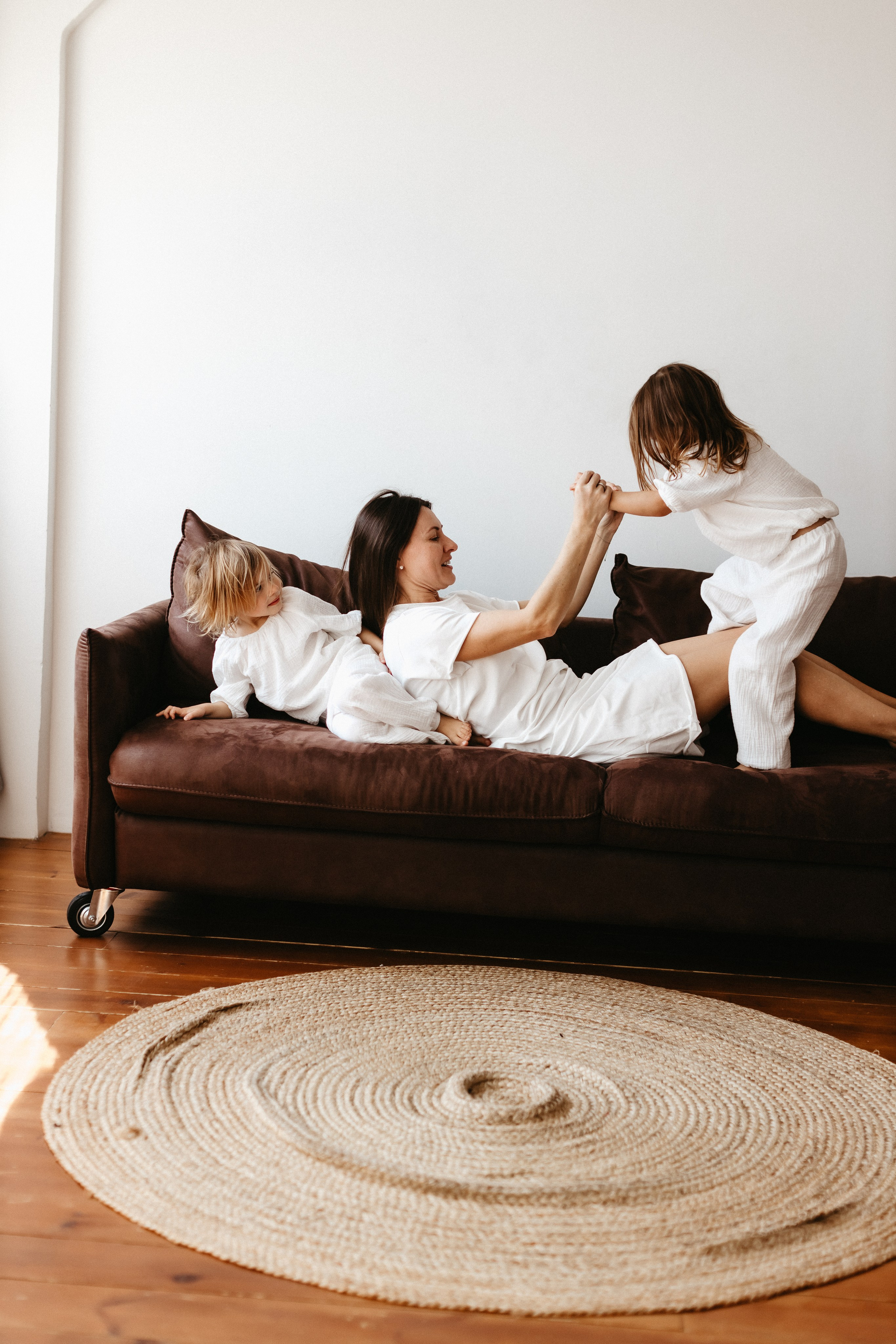 Мама и девочки. Евгения Пелипас