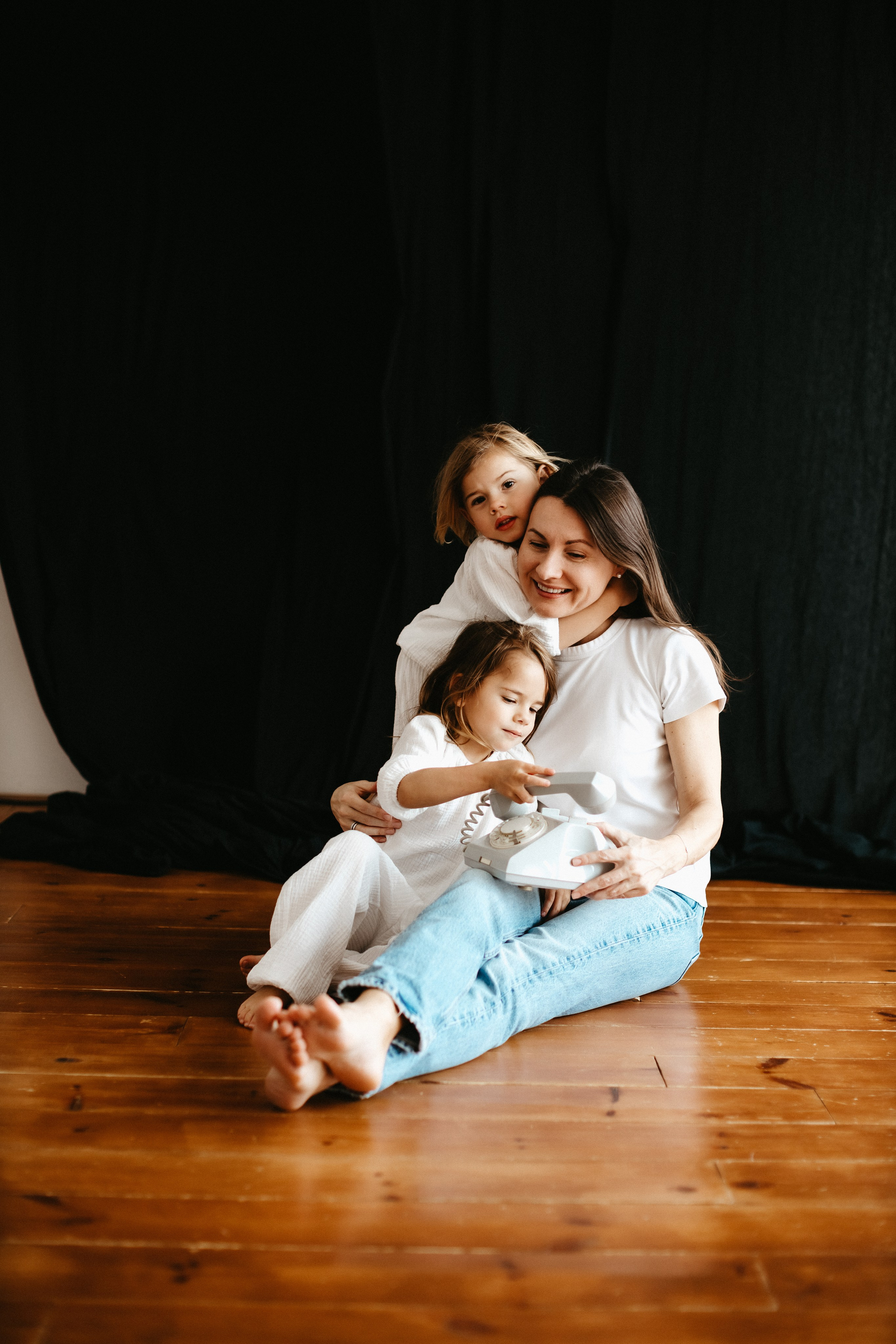 Мама и девочки. Евгения Пелипас