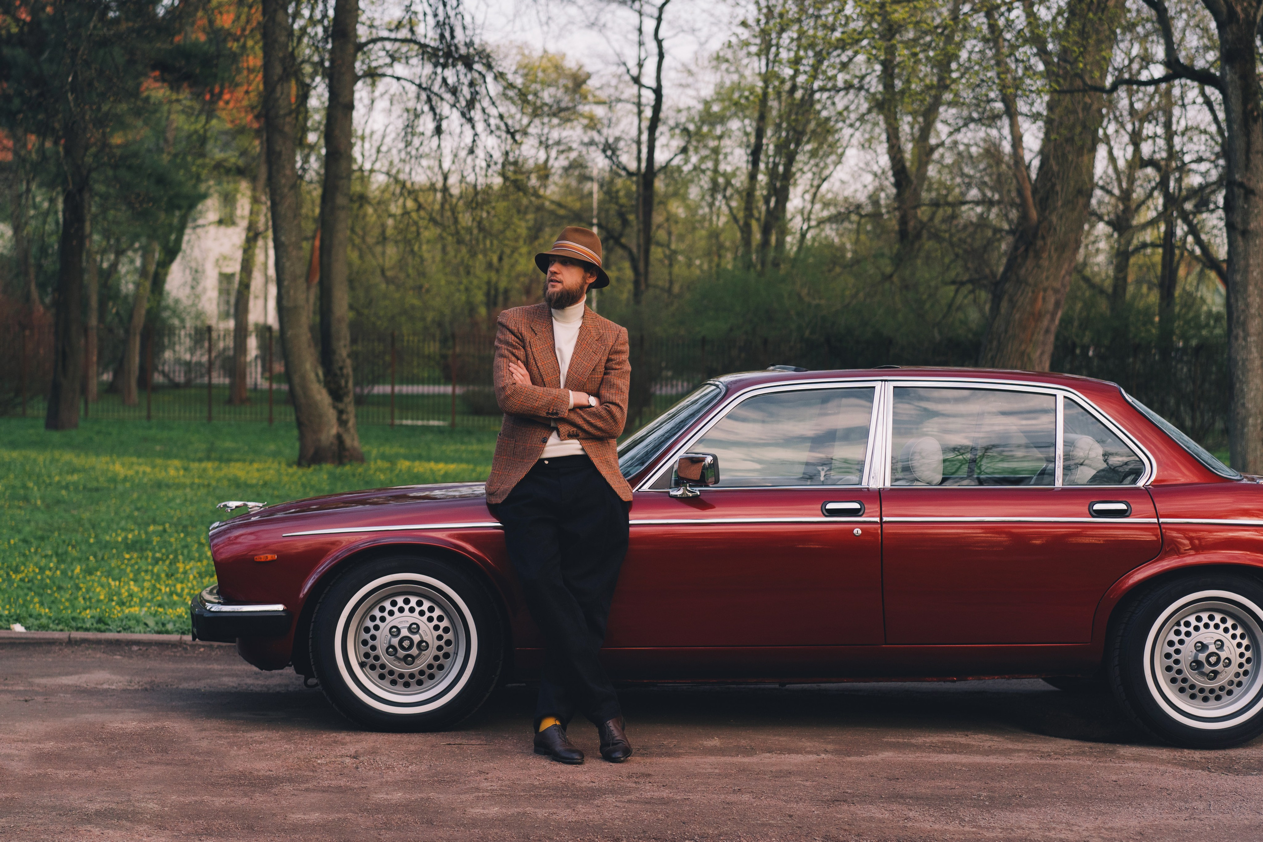 Jaguar XJ. Автомобильный фотограф Антон Цырулев