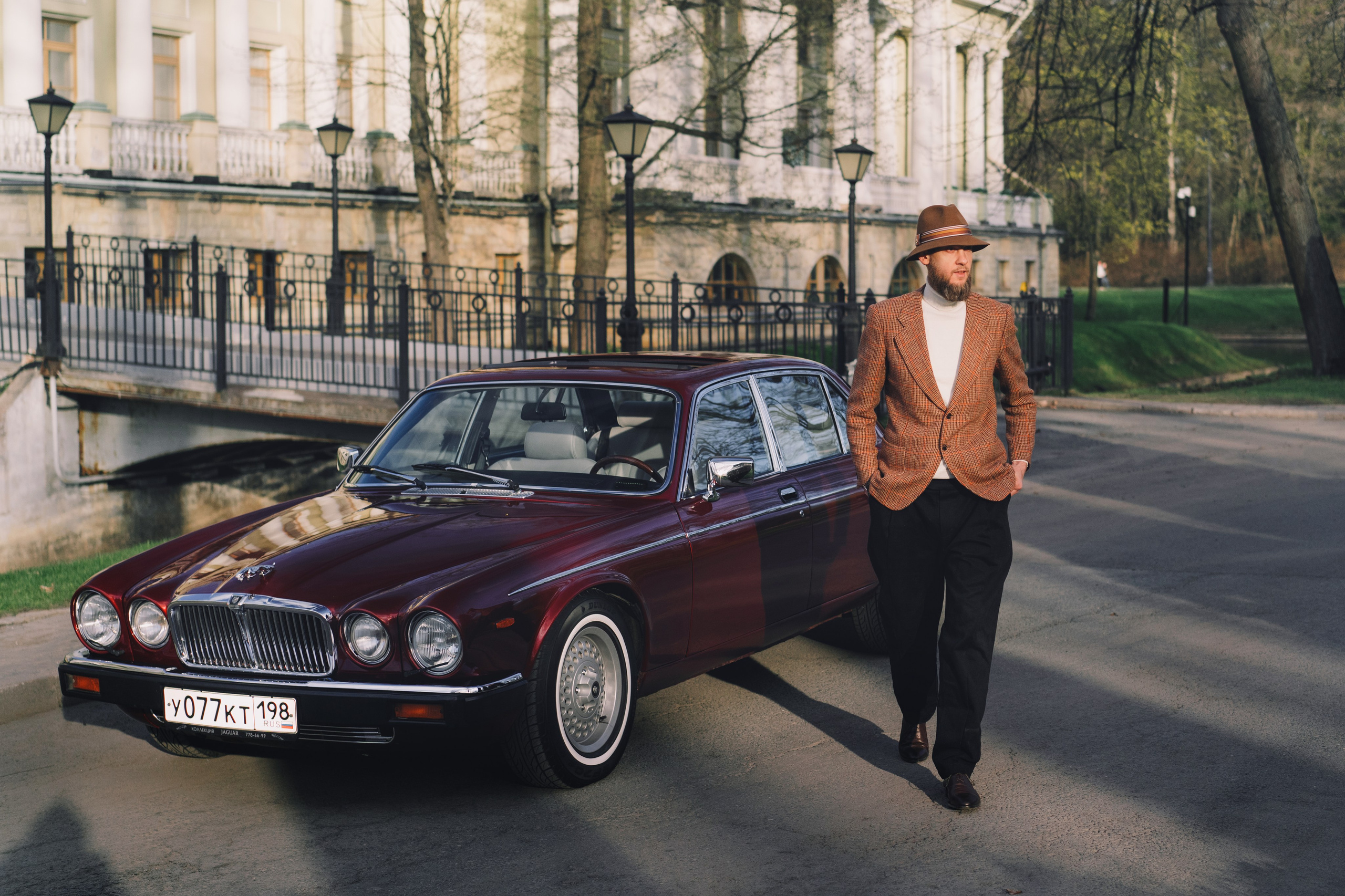 Jaguar XJ. Автомобильный фотограф Антон Цырулев