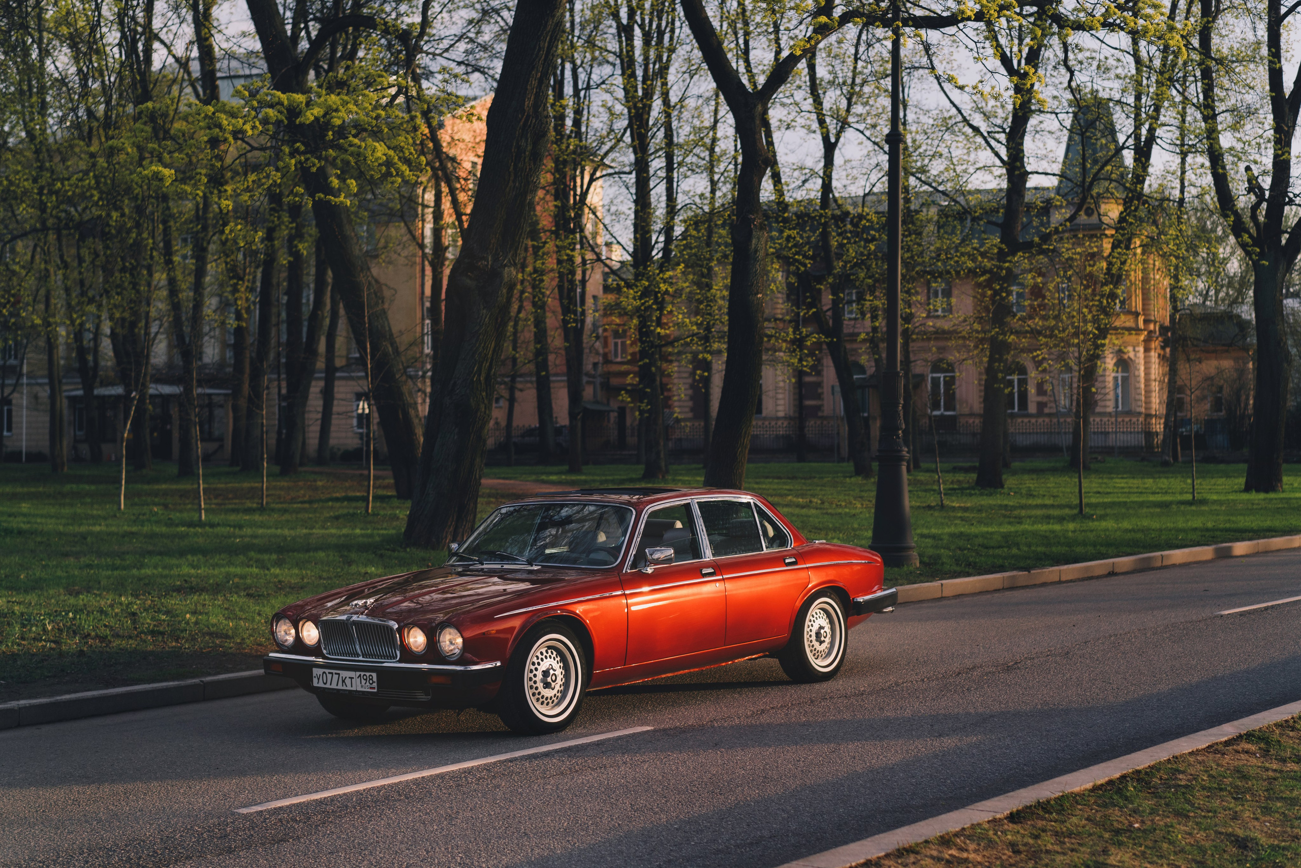 Jaguar XJ. Автомобильный фотограф Антон Цырулев