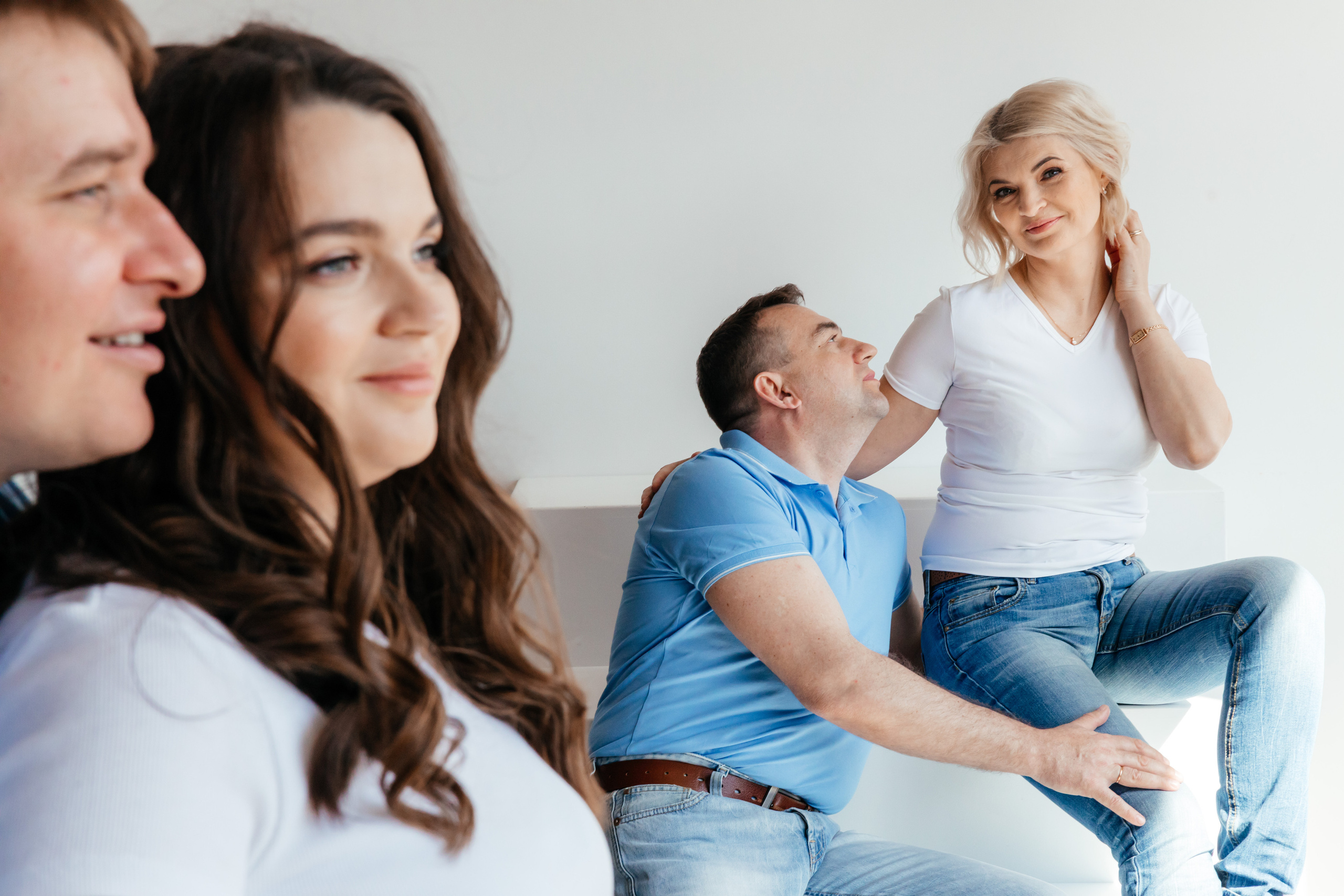 Стас, Юля, Кирилл, Настя. Свадебный и семейный фотограф Анна Печенкина