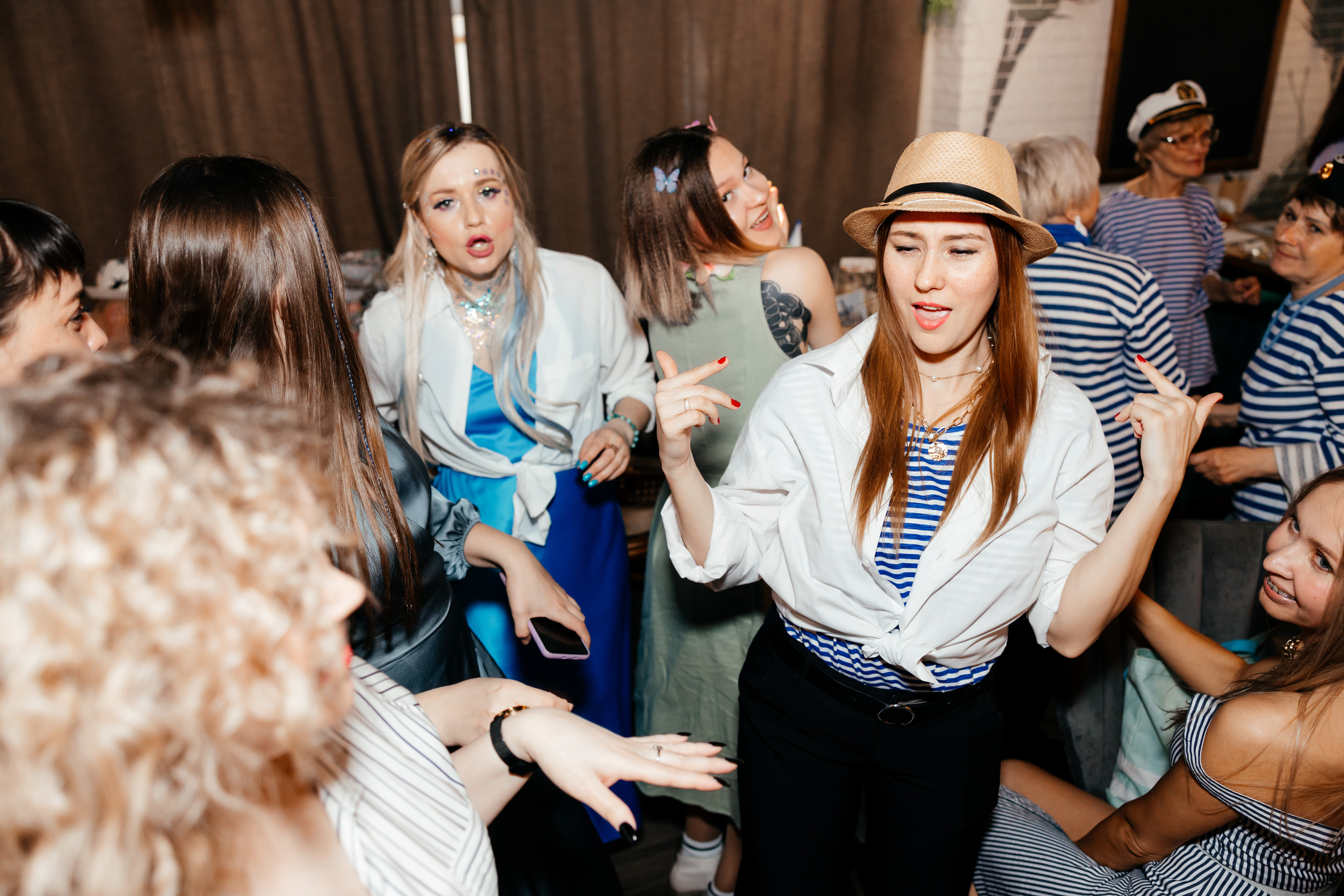 Морская вечеринка. Репортаж. Свадебный и семейный фотограф Анна Печенкина