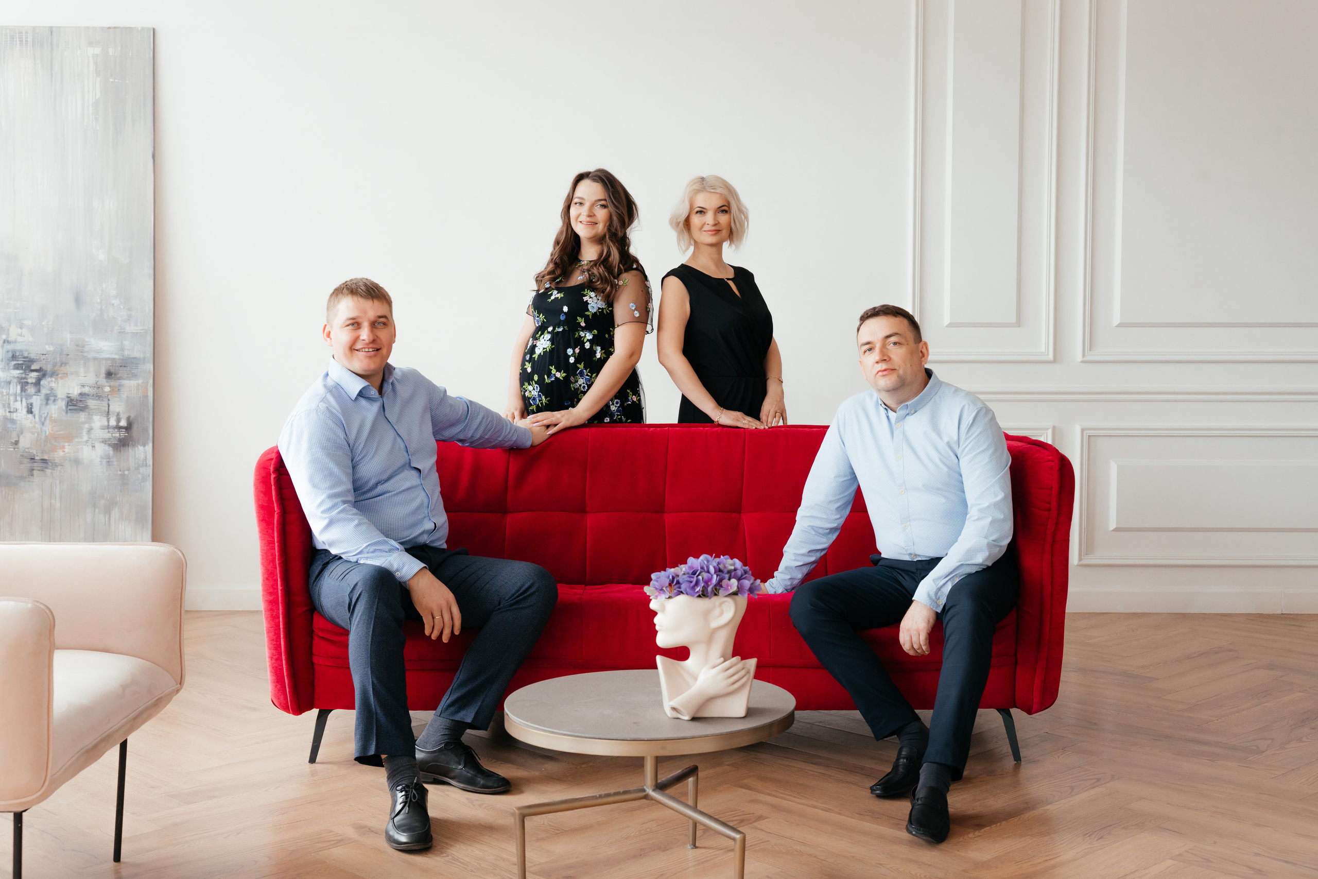 Стас, Юля, Кирилл, Настя. Свадебный и семейный фотограф Анна Печенкина