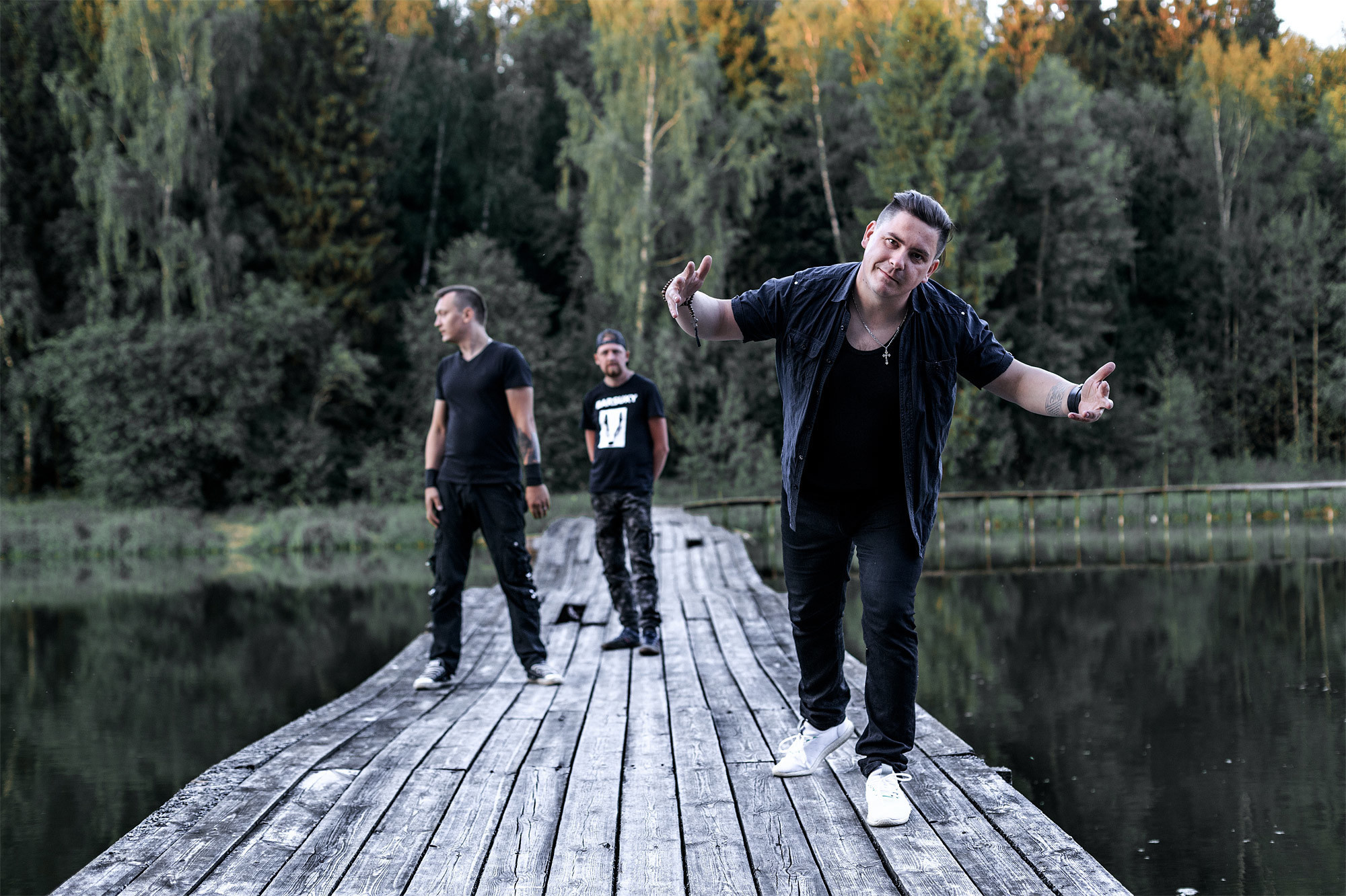 Creative shooting Rock band Barsuky. Kasia Teesh. Фотограф и Видеограф. Сергиев Посад