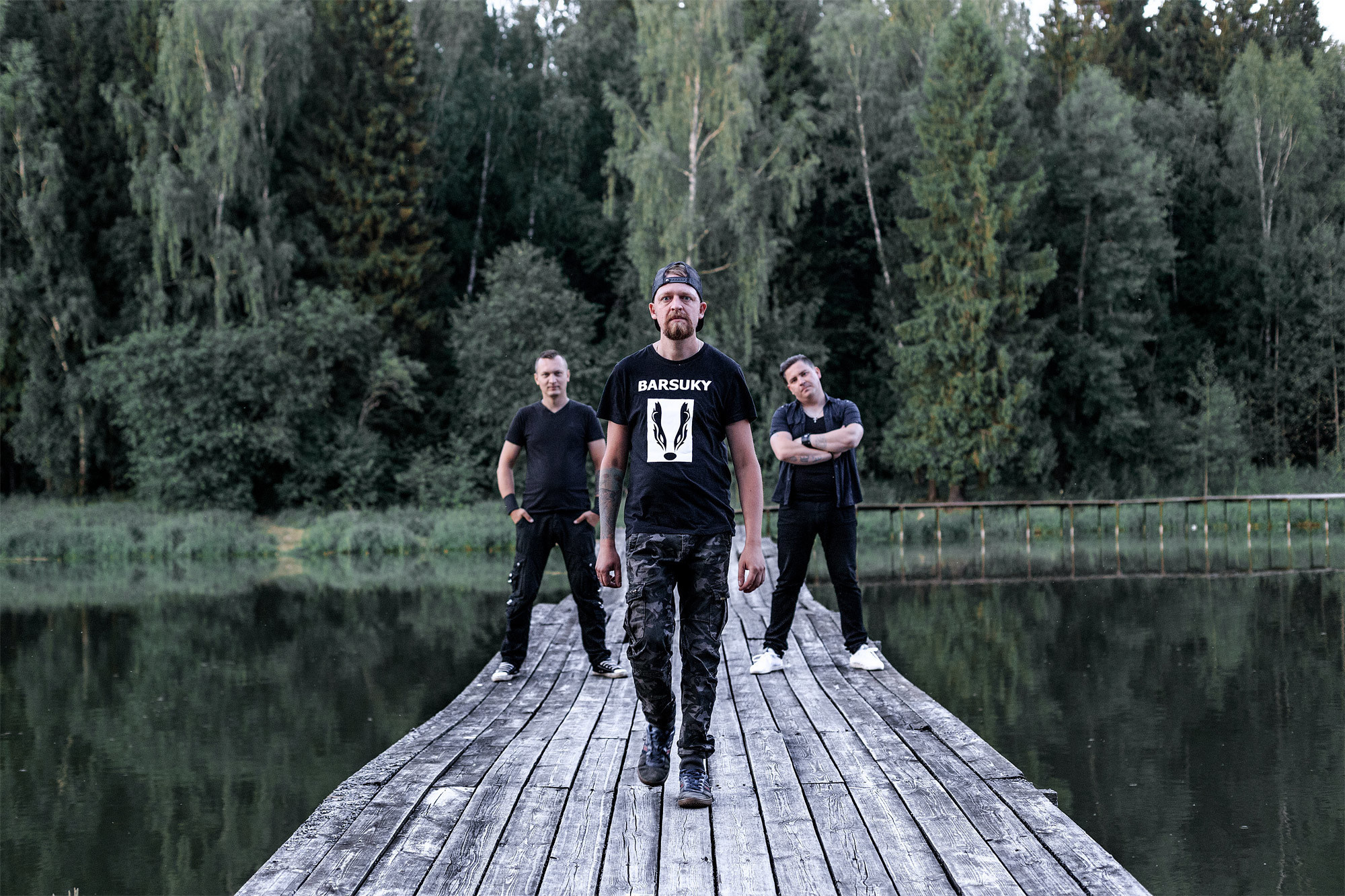 Creative shooting Rock band Barsuky. Kasia Teesh. Фотограф и Видеограф. Сергиев Посад