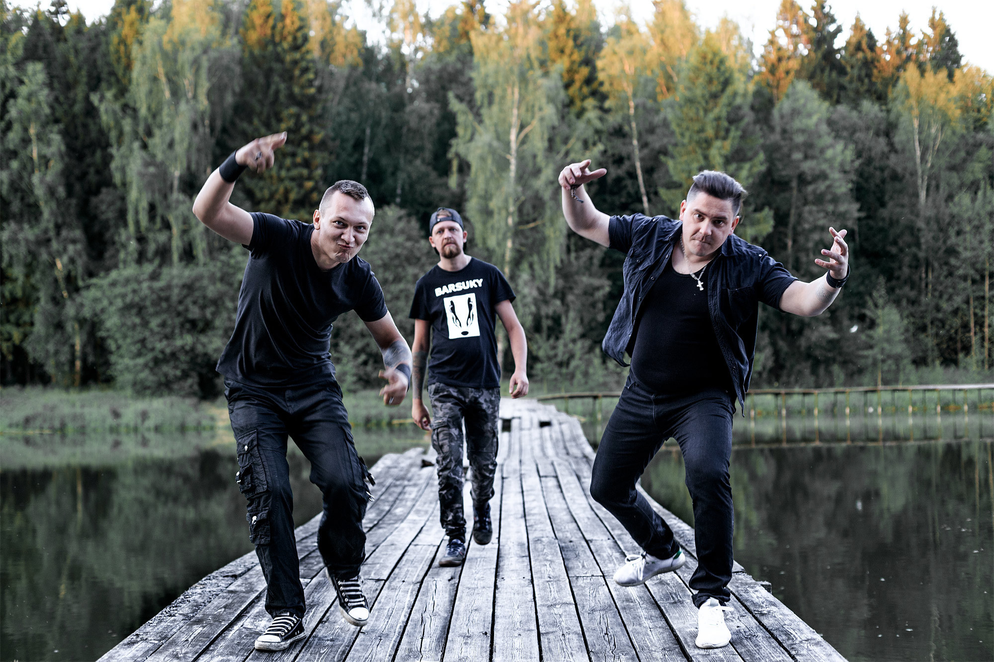 Creative shooting Rock band Barsuky. Kasia Teesh. Фотограф и Видеограф. Сергиев Посад