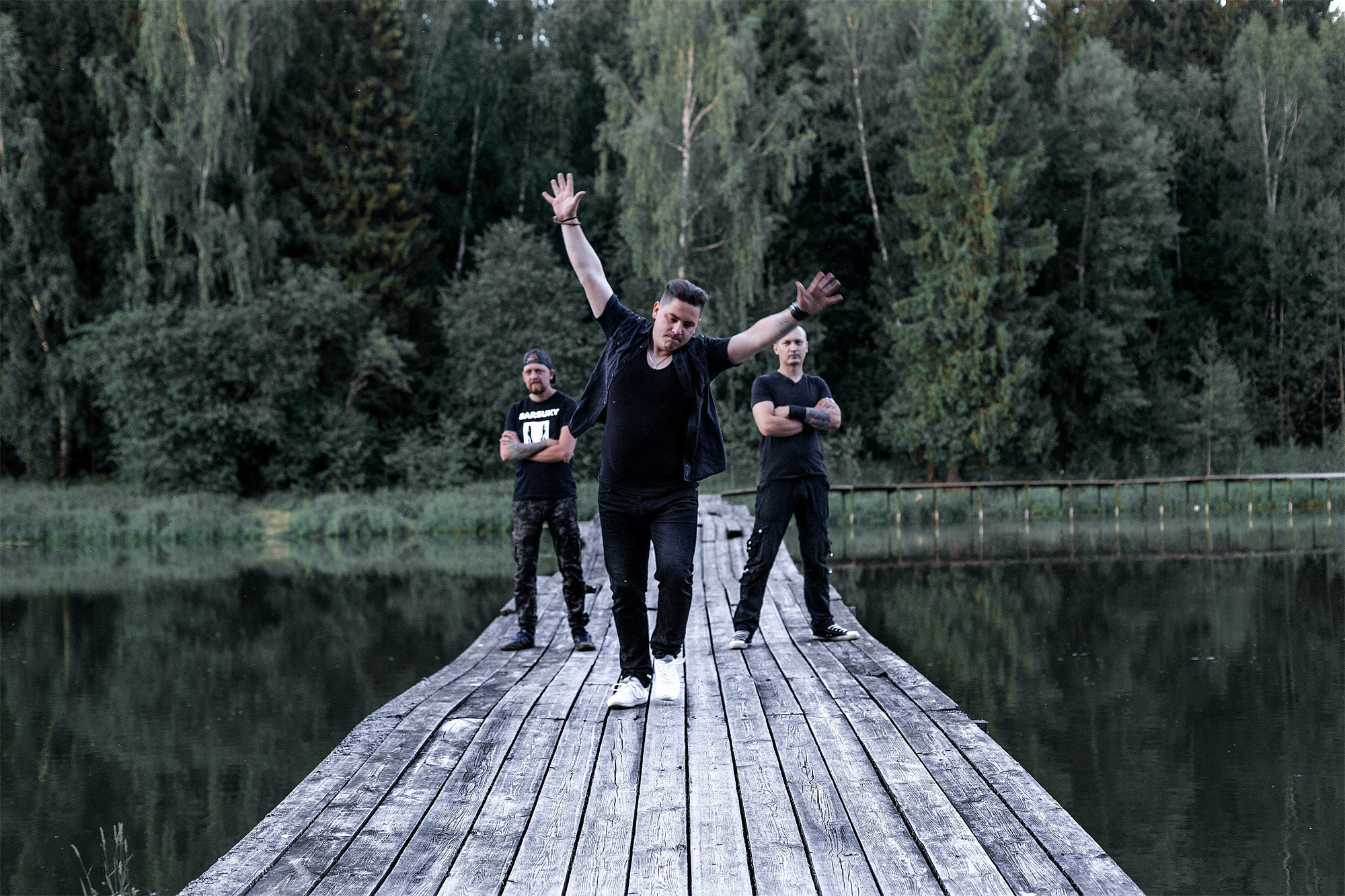 Creative shooting Rock band Barsuky. Kasia Teesh. Фотограф и Видеограф. Сергиев Посад