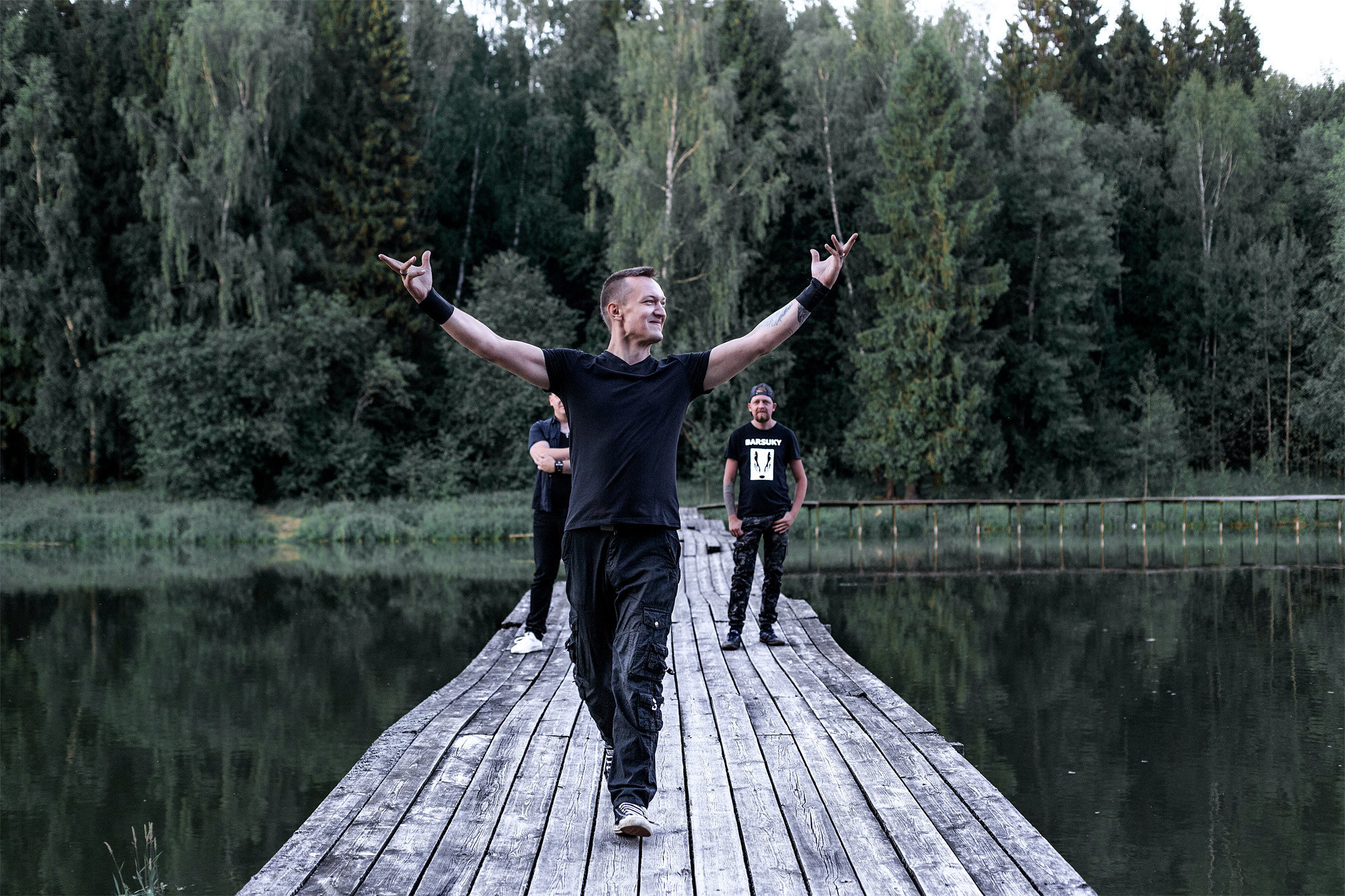 Creative shooting Rock band Barsuky. Kasia Teesh. Фотограф и Видеограф. Сергиев Посад