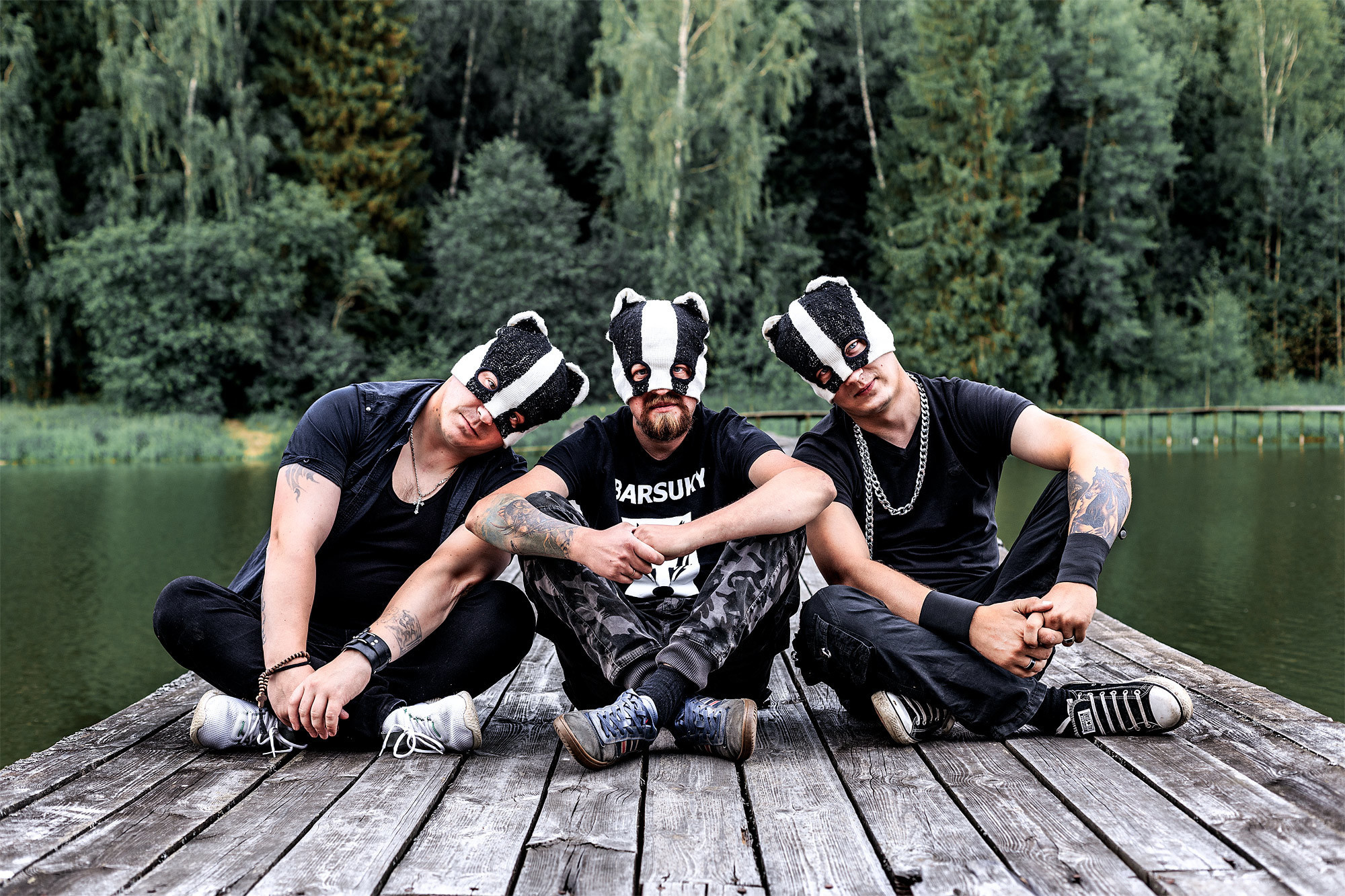 Creative shooting Rock band Barsuky. Kasia Teesh. Фотограф и Видеограф. Сергиев Посад