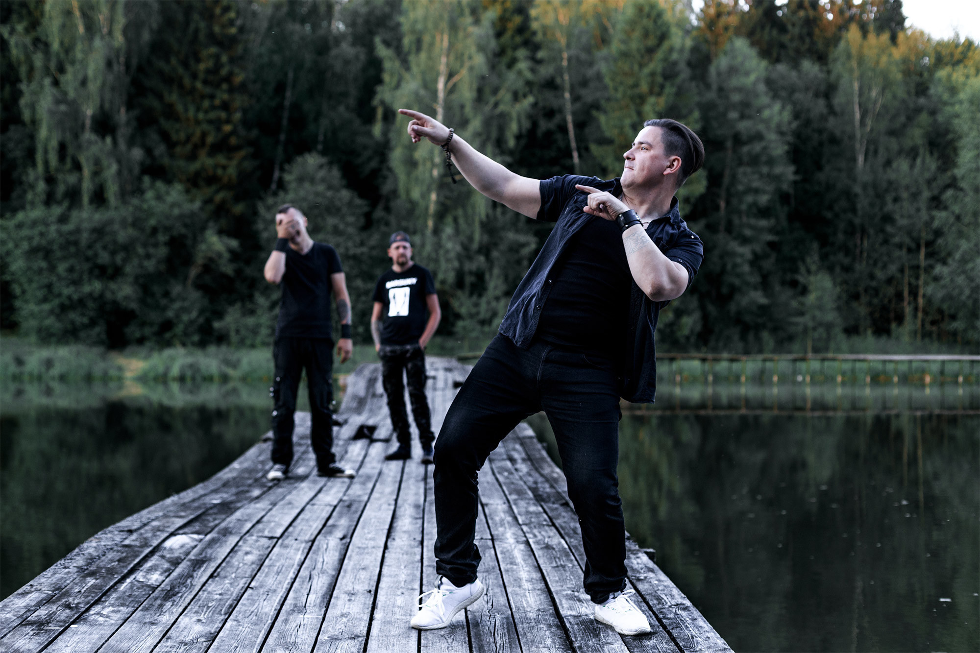 Creative shooting Rock band Barsuky. Kasia Teesh. Фотограф и Видеограф. Сергиев Посад