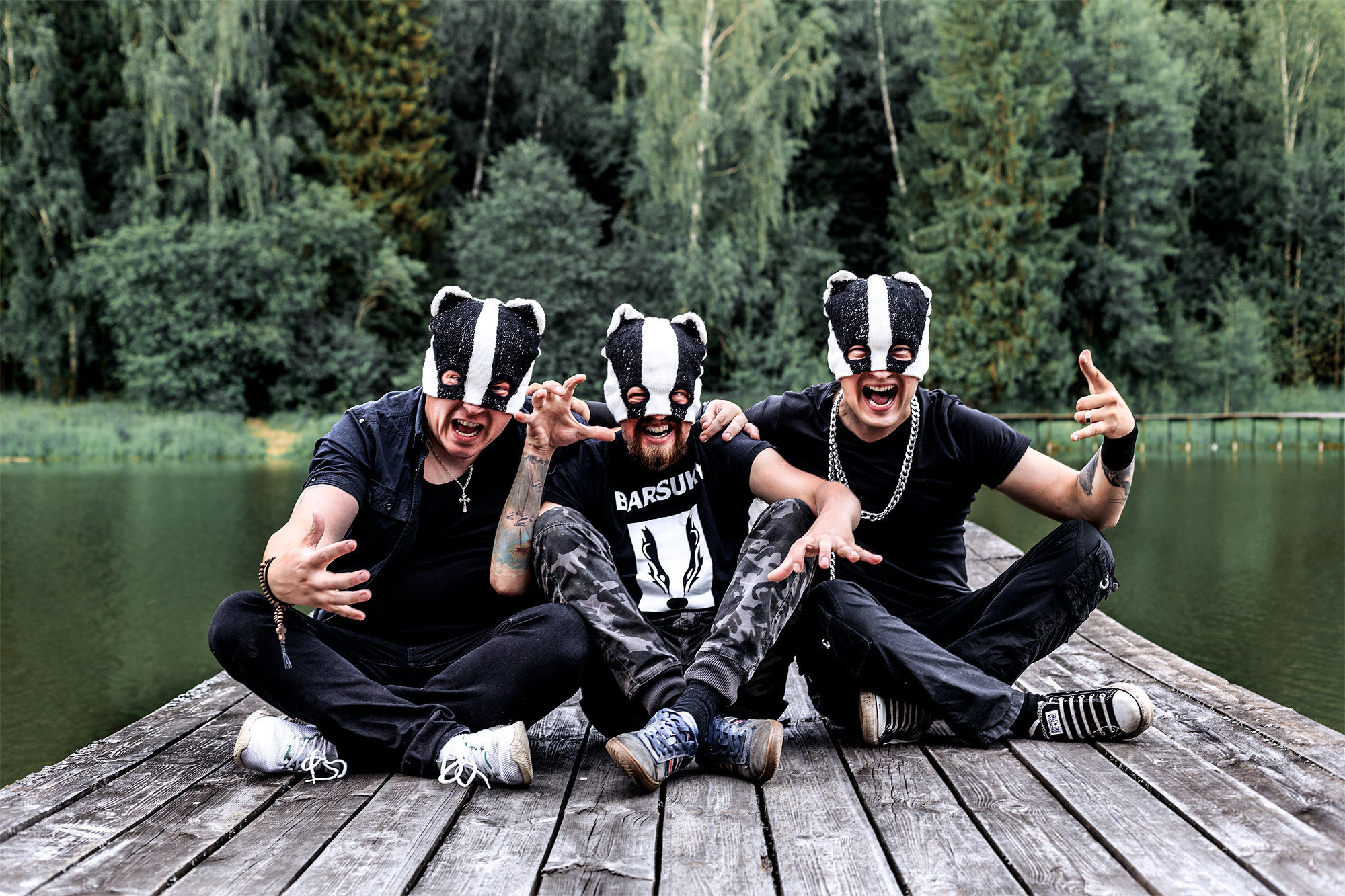 Creative shooting Rock band Barsuky. Kasia Teesh. Фотограф и Видеограф. Сергиев Посад