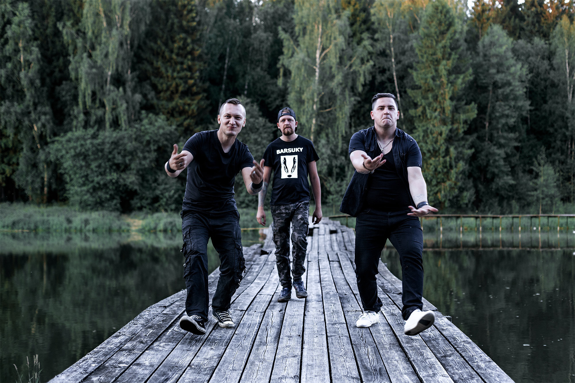 Creative shooting Rock band Barsuky. Kasia Teesh. Фотограф и Видеограф. Сергиев Посад