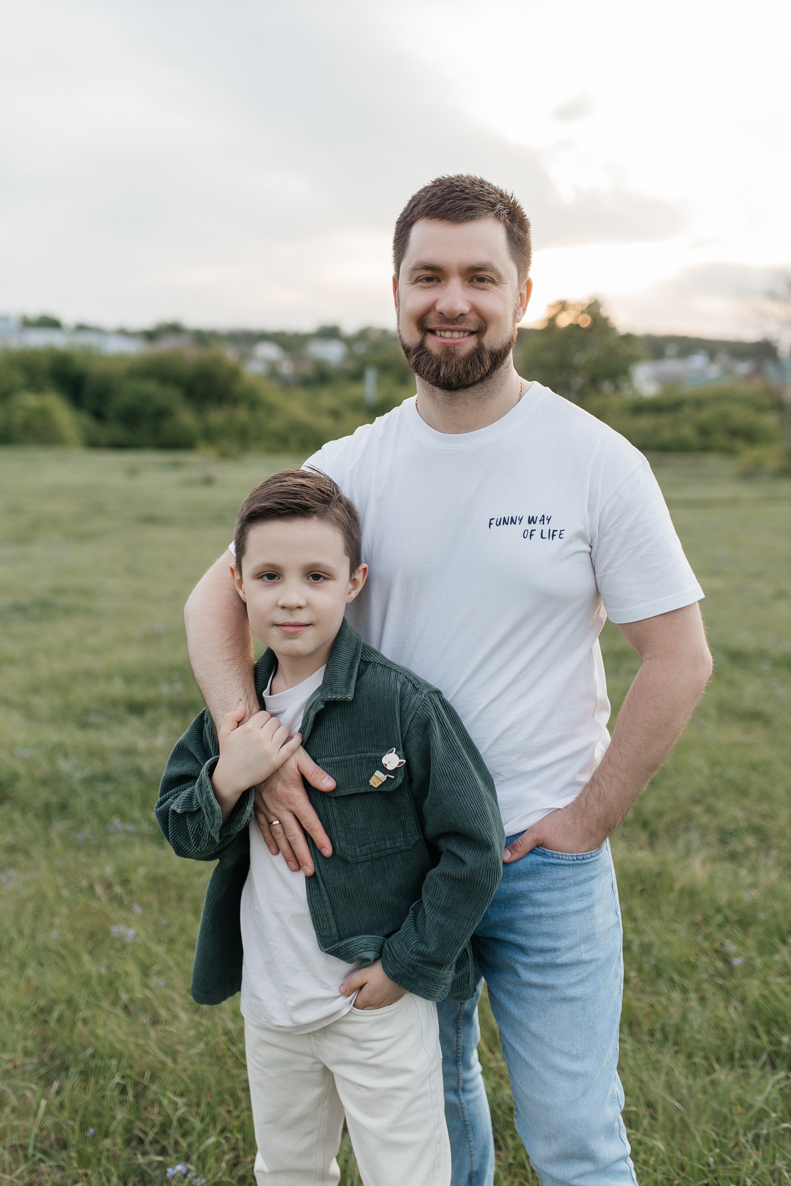 Поле, лето и любовь. Семейный и свадебный фотограф в Тамбове Ксения Плотникова