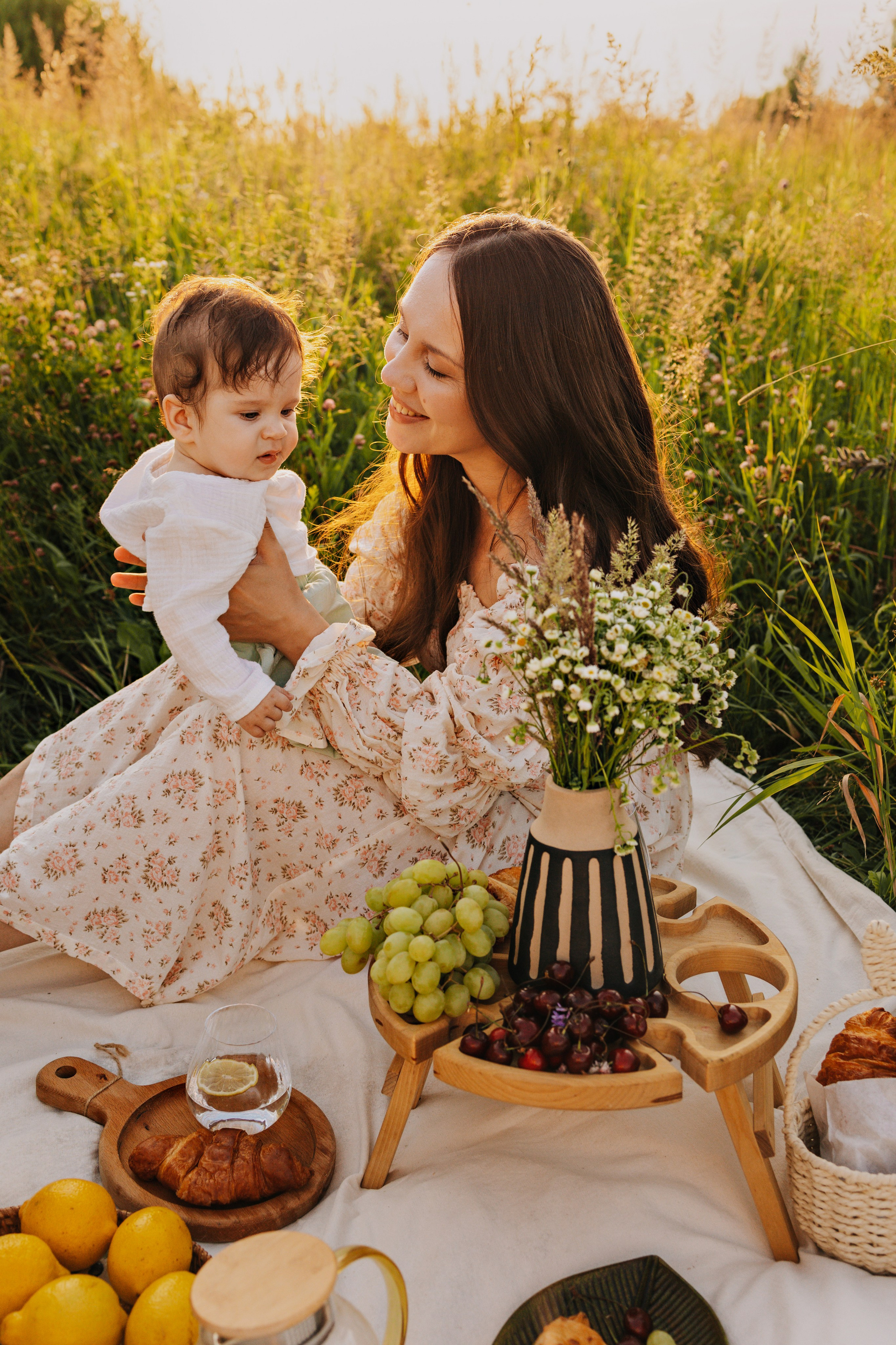 Семейный Пикник: Летняя Съемка