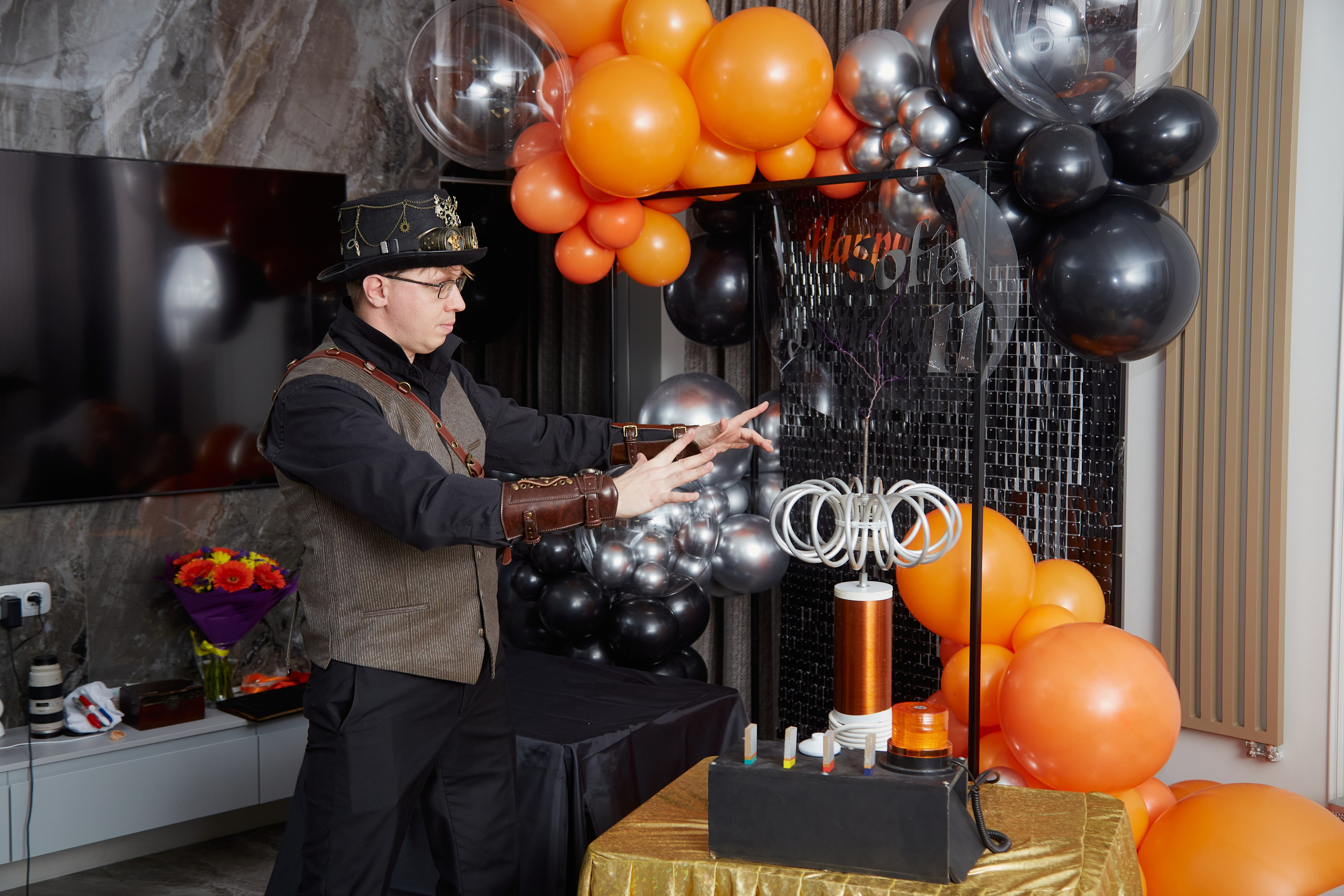 Софии 11 лет. Анимация на праздник. Свадебный фотограф Москва и Московская область Борисов Сергей